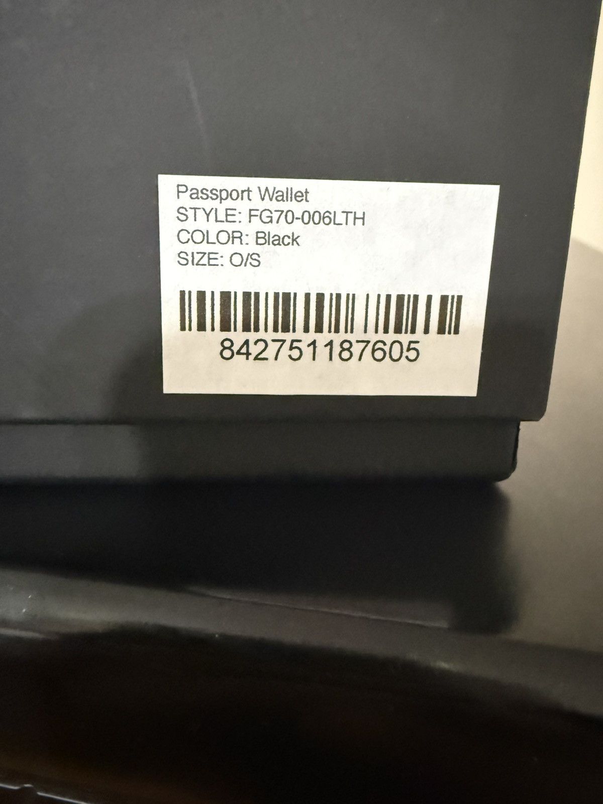 Fear of God Seventh Collection Passport Wallet Size ONE SIZE - 5 Thumbnail