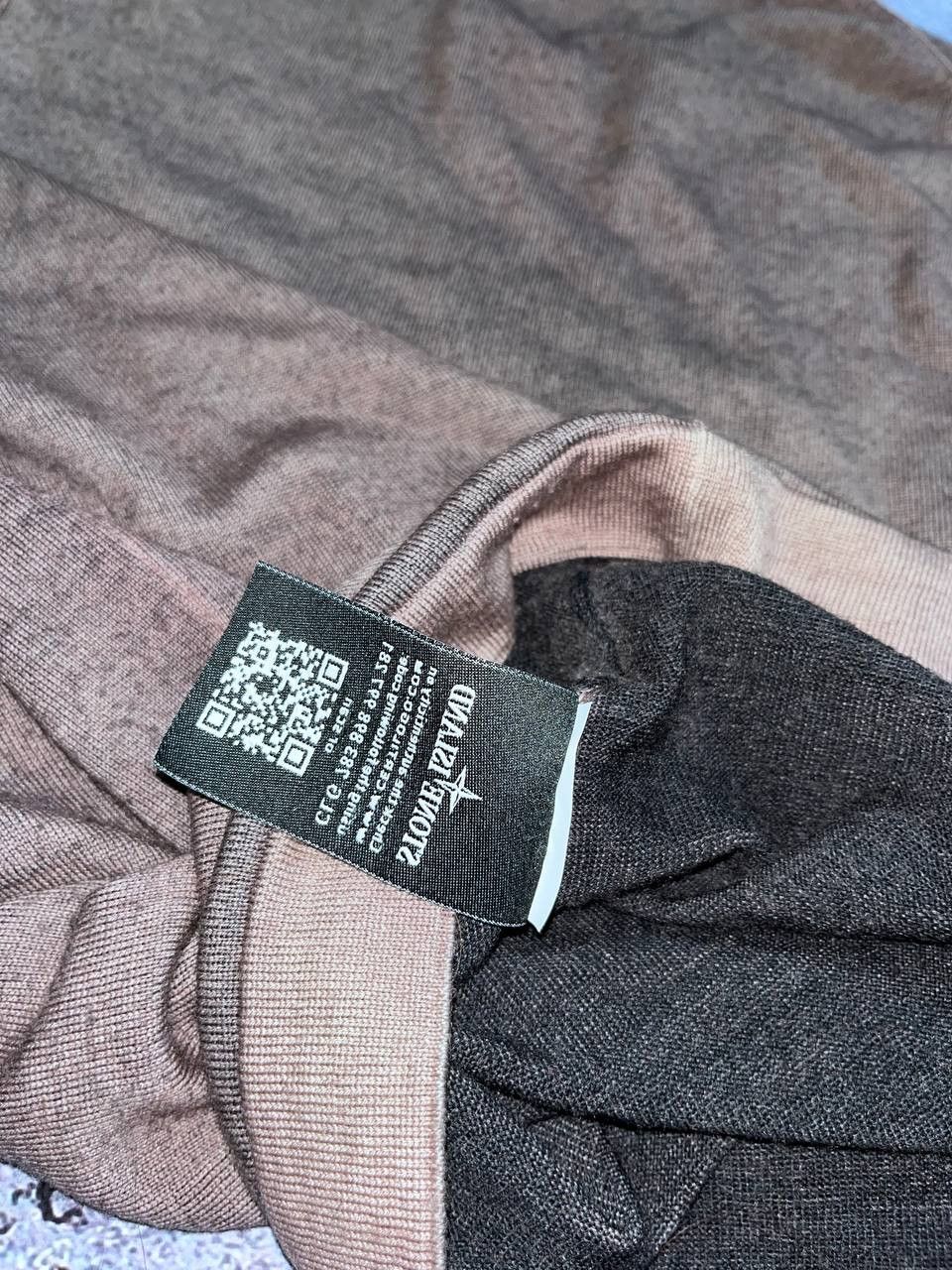 Stone Island Stone Island 2018 Salmon Pink Garment Dyed Knit sweater Size US L / EU 52-54 / 3 - 9 Thumbnail