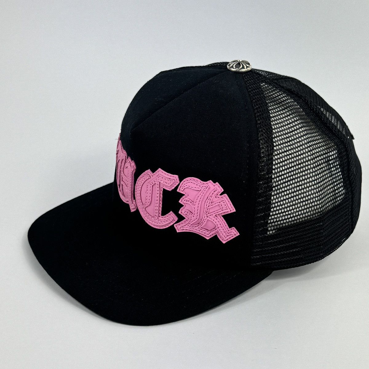 Chrome Hearts PINK F*CK LEATHER PATCH CAP RARE Size ONE SIZE - 4 Thumbnail