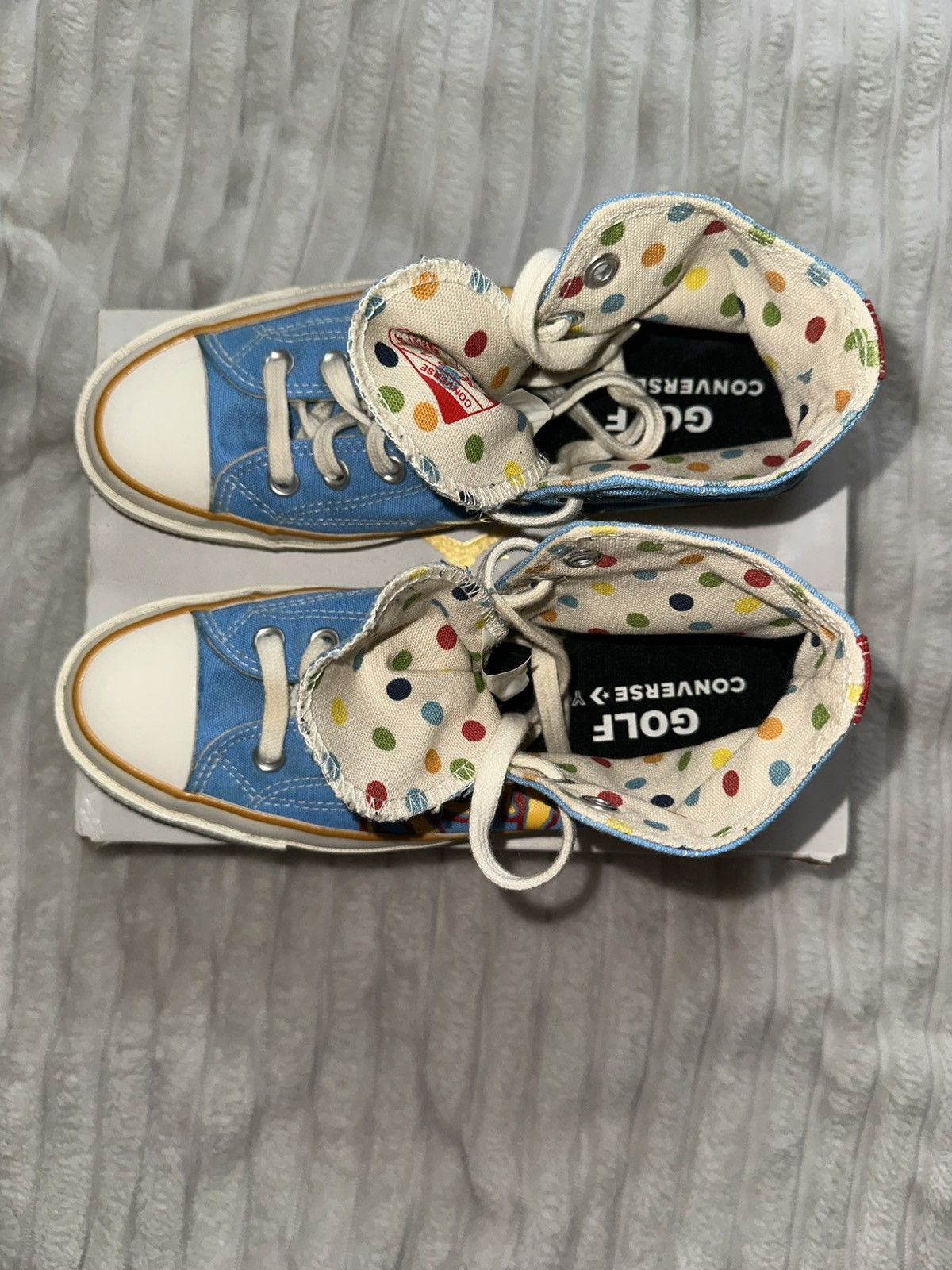 Converse × Golf Wang Golf Wang x Converse Custom Sneakers Size US 8.5 / IT 38.5 - 3 Thumbnail