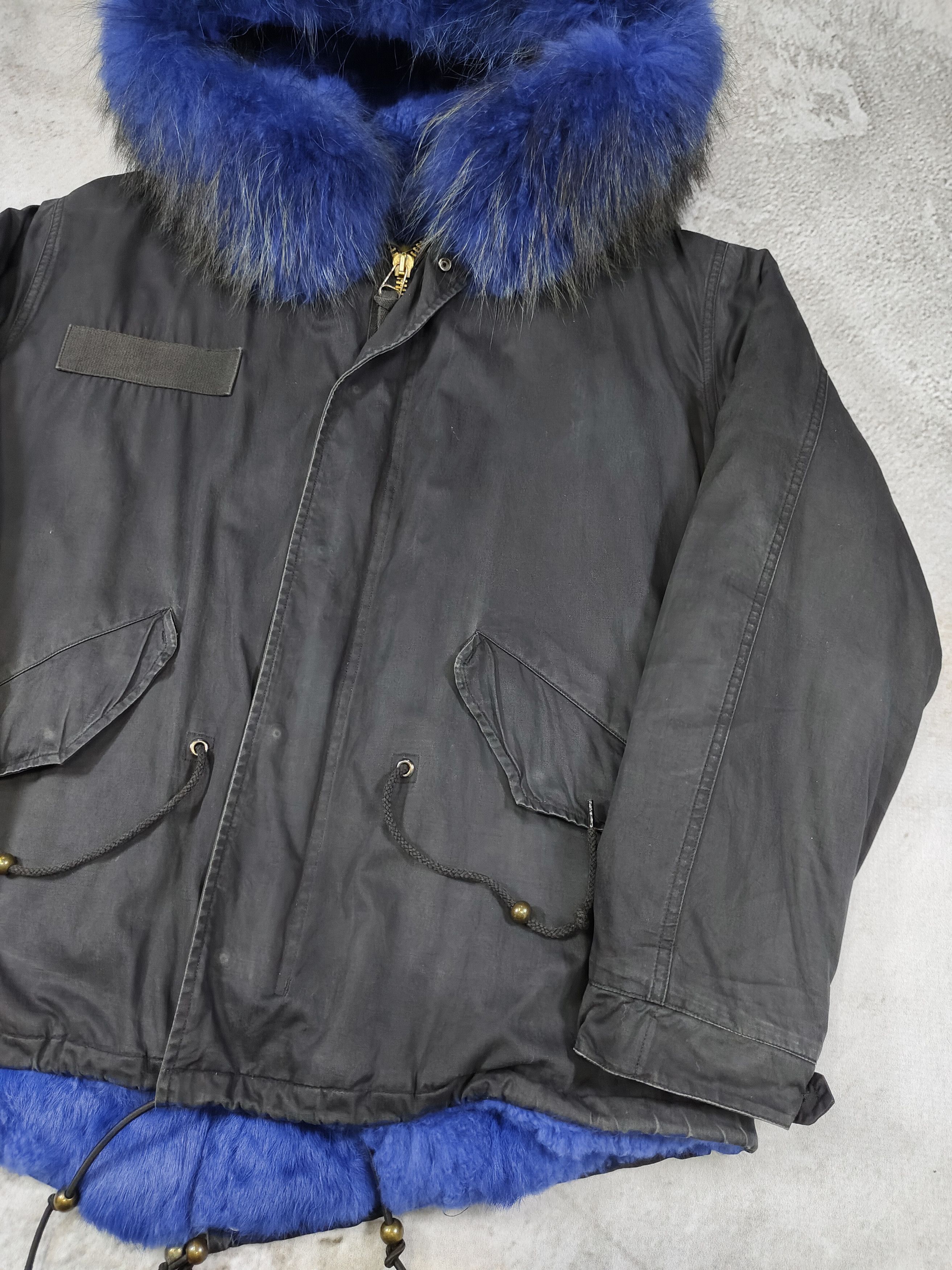 MR & MRS ITALY Mr & Mrs Italy- Luxury Military Raccoon Fur Parka Jacket Size US XL / EU 56 / 4 - 3 Thumbnail