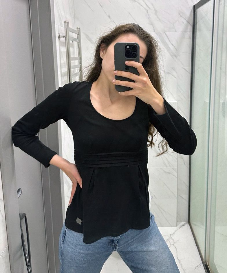 BURBERRY Long Sleeve Shirt Metal Logo Sweater