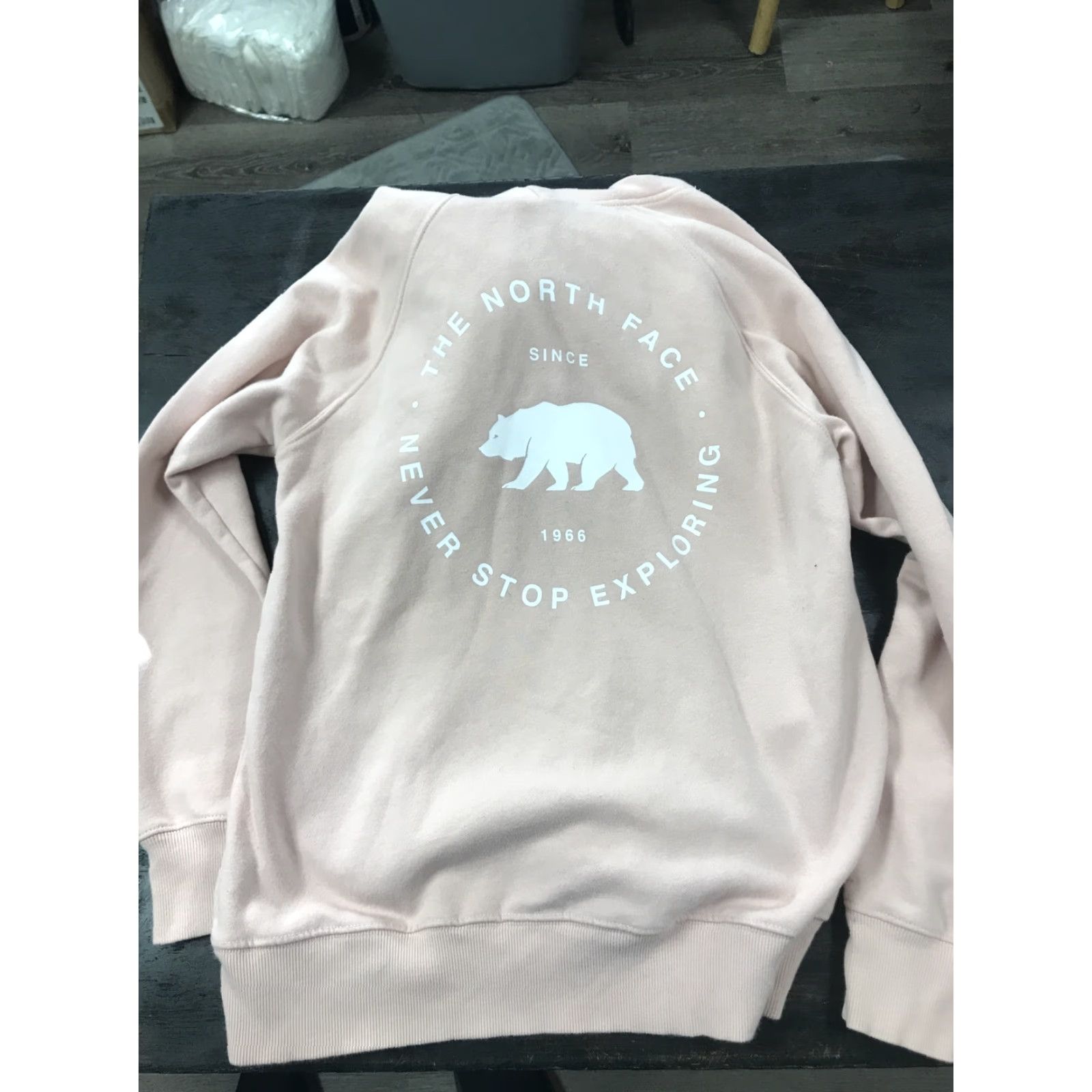 The North Face The North Face Women Sweatshirt Hoodie Pink Small Logo Never Stop Exploring Shirt Size S / US 4 / IT 40 - 2 Thumbnail