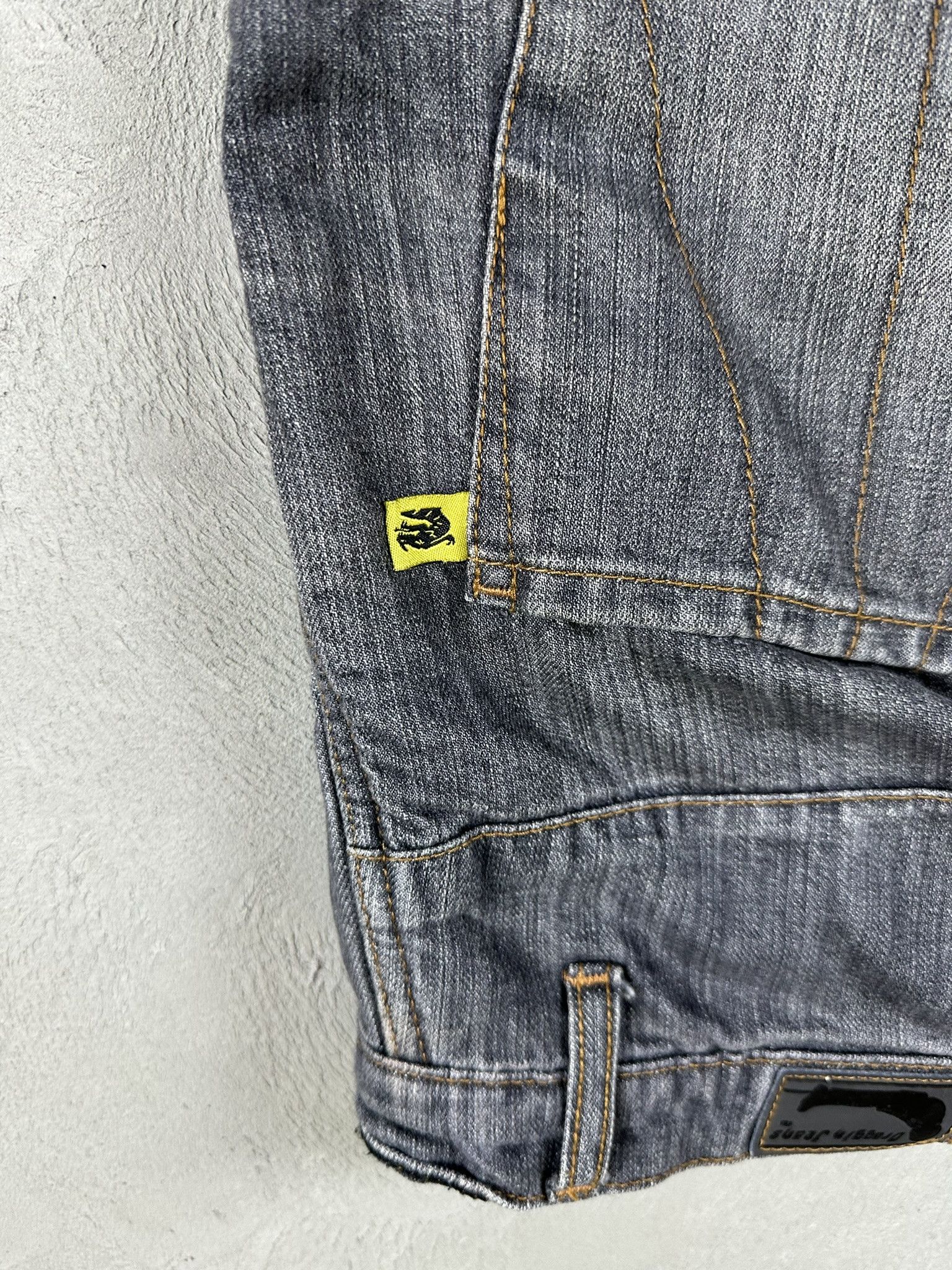 Draggin Jeans Vintage Y2k Draggin Jeans Faded Baggy Denim Jeans 00s Size US 34 / EU 50 - 7 Thumbnail