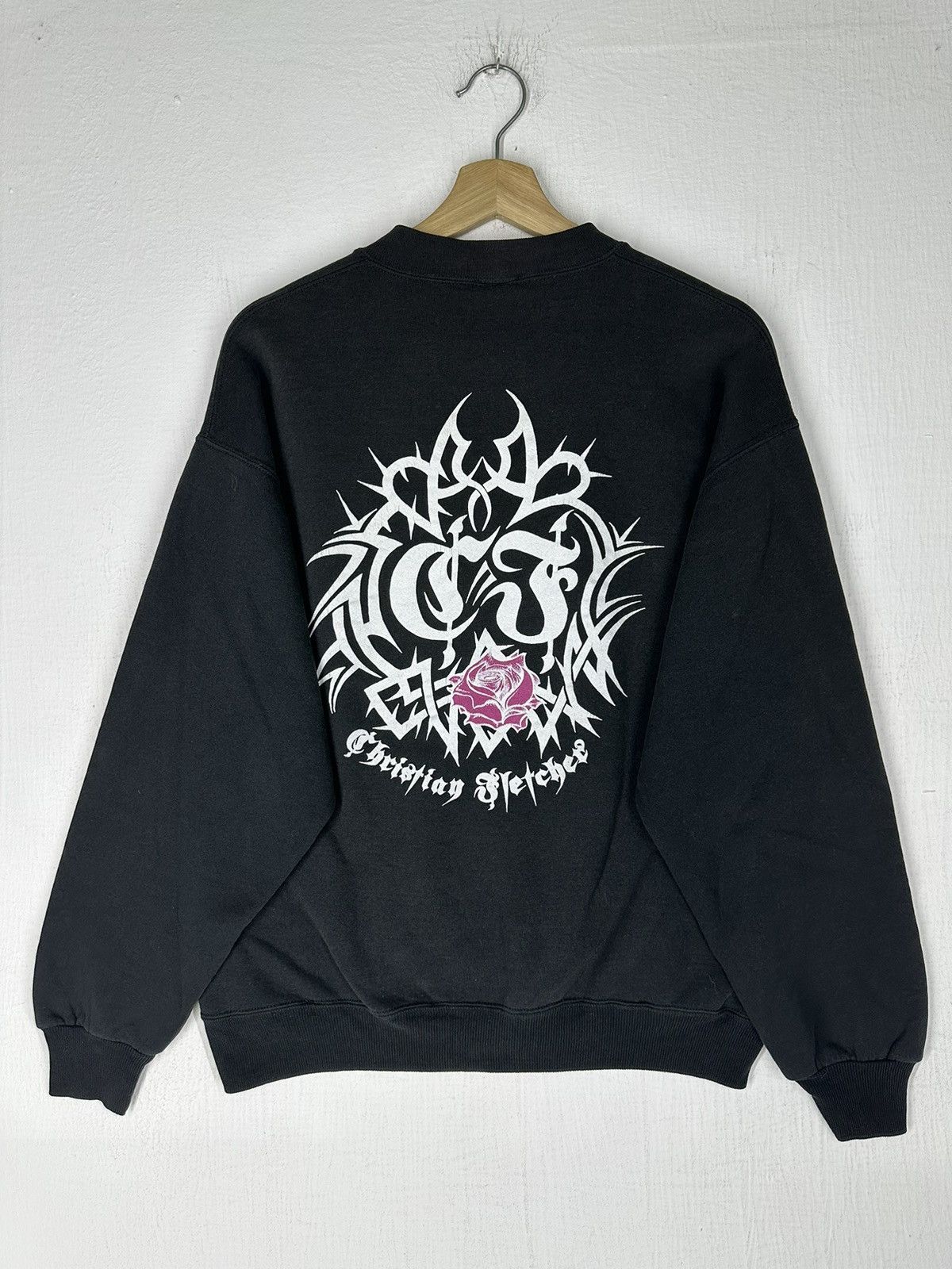 Daniel W. Fletcher Vintage Christian Fletcher skate Design USA Sweatshirt Size US M / EU 48-50 / 2 - 1 Thumbnail
