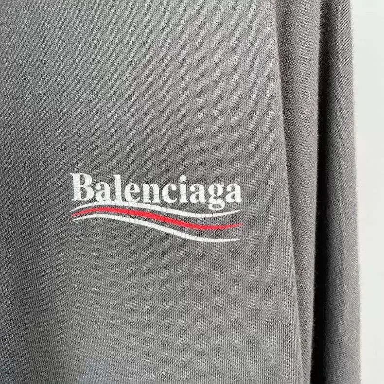 Balenciaga Balenciaga Charcoal Grey Distressed Coca-Cola Logo Hooded Size US XL / EU 56 / 4 - 5 Thumbnail