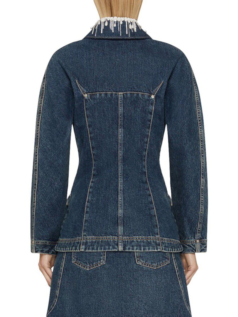 Givenchy o1w1db10126 jacket in Dark Blue Size S / US 4 / IT 40 - 1 Thumbnail