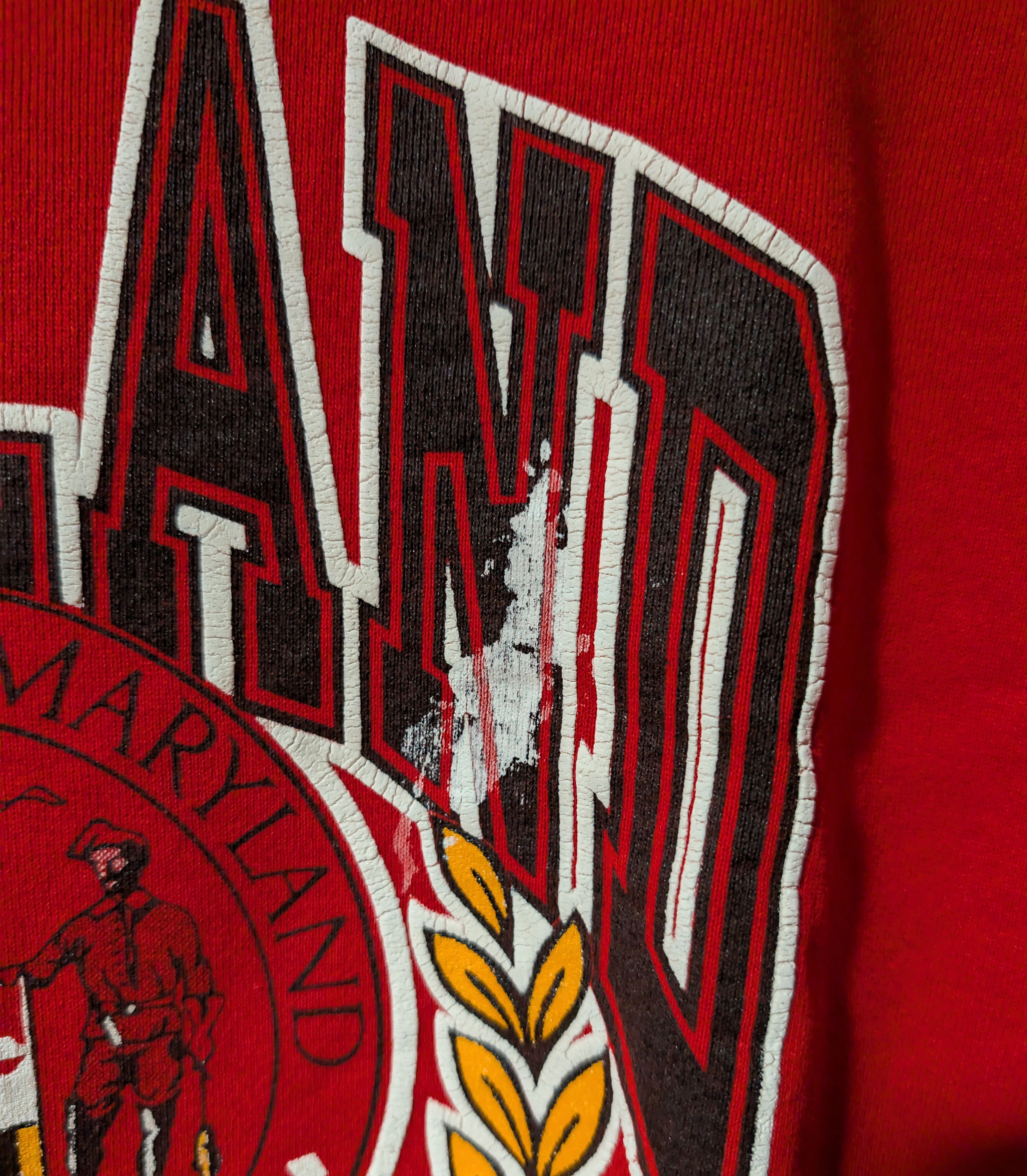 NCAA Vintage 90s Maryland Terrapins College Football Sweatshirt Size US L / EU 52-54 / 3 - 9 Thumbnail