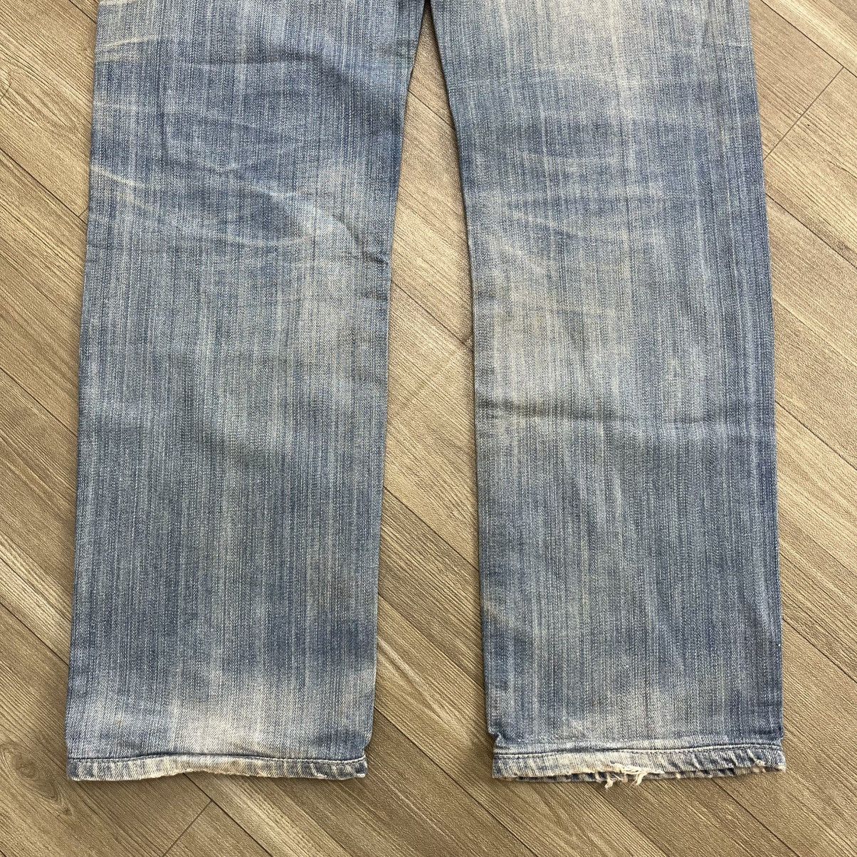 Ed Hardy Vintage Ed Hardy Distressed Embroidery Y2K Baggy Jeans Size US 32 / EU 48 - 7 Thumbnail