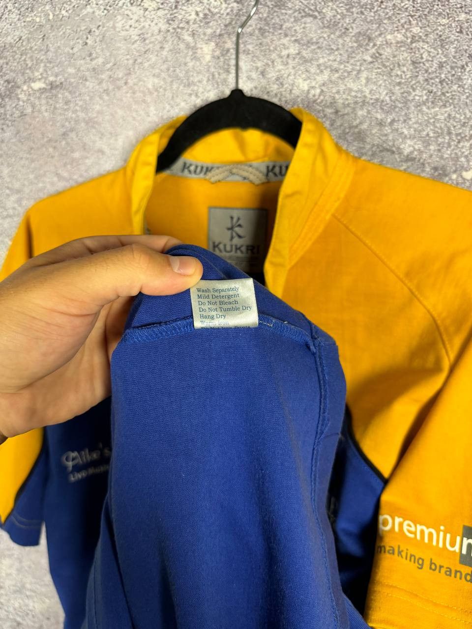 Vintage Jerusalem Lions Union Kukri Rugby Jersey Carlsberg Medium Size US XL / EU 56 / 4 - 9 Thumbnail