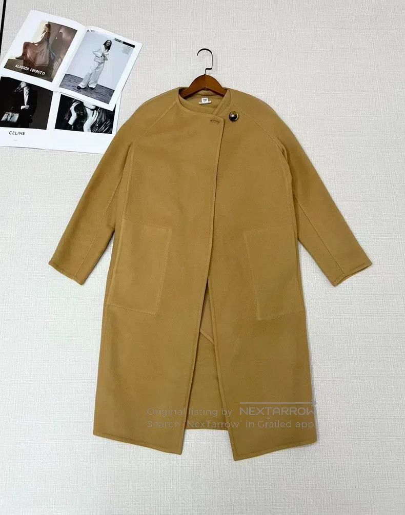 Hermes Hermes Cape coat set, with detachable cape inside Size XS / US 0-2 / IT 36-38 - 1 Thumbnail