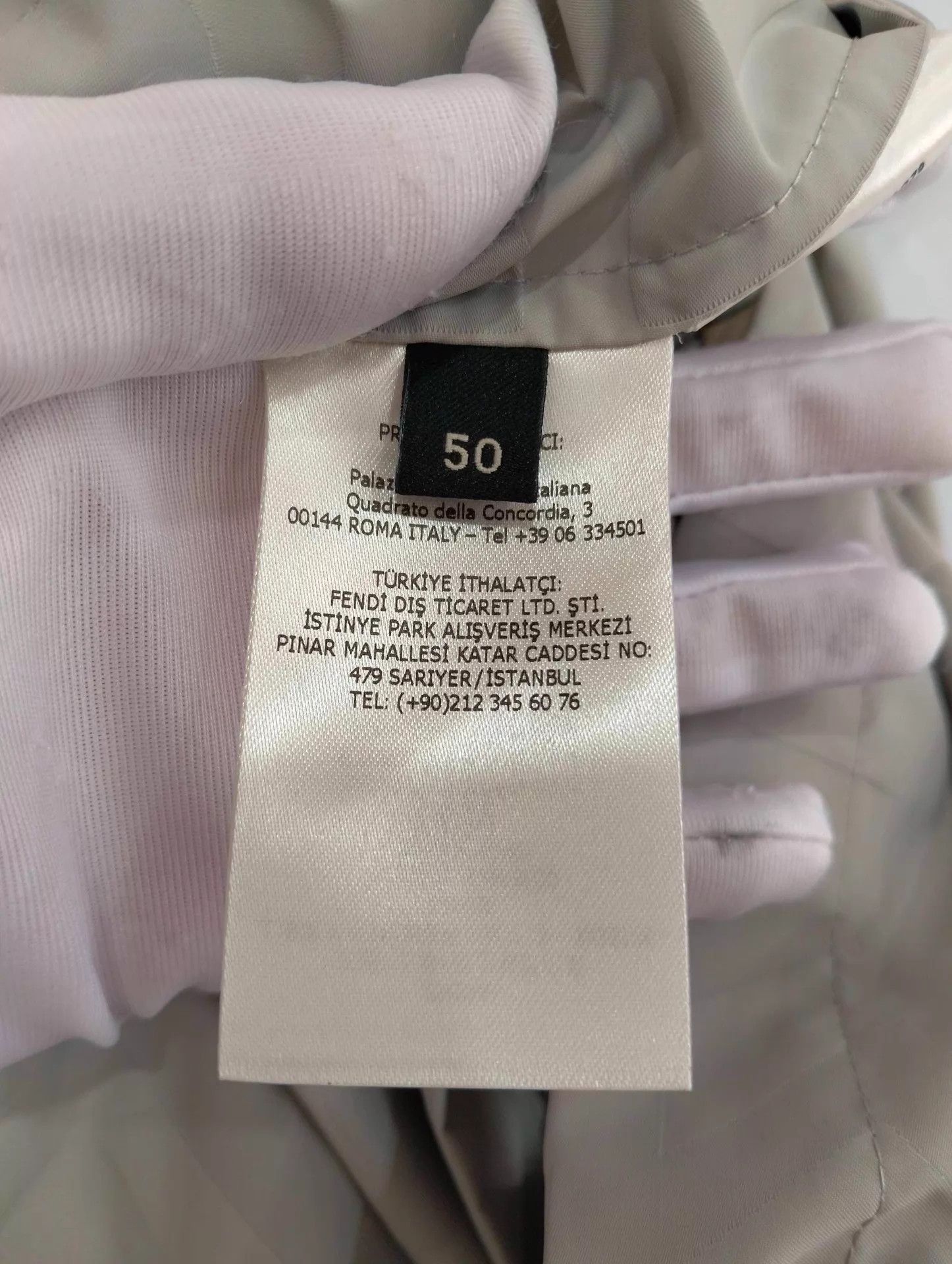Fendi FENDI Allover Logo SS Shirt 50 (99 New) Size US M / EU 48-50 / 2 - 6 Thumbnail