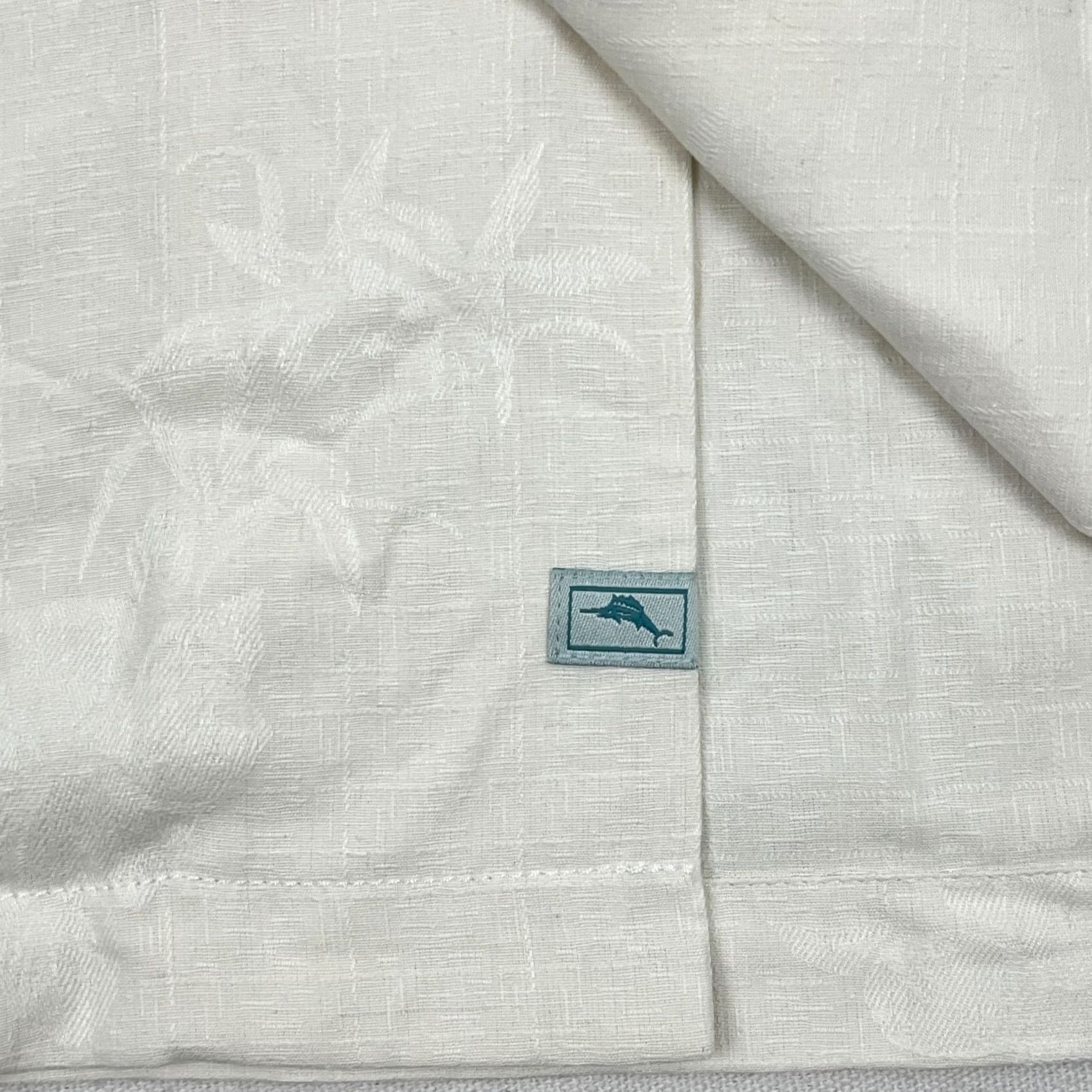Tommy Bahama Tommy Bahama Shirt Mens L Ivory Silk Course Calling Golf Button Loop Collar Size US L / EU 52-54 / 3 - 5 Thumbnail