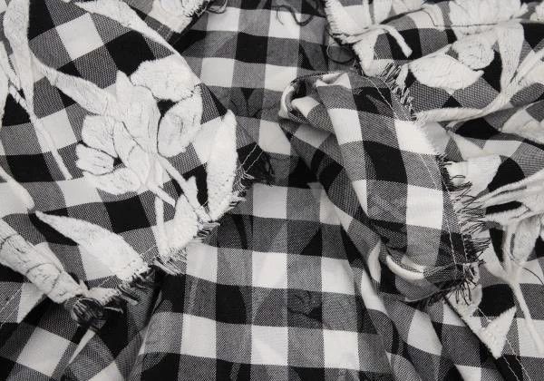 Comme des Garcons Comme des Garcons Black retro plaid flower coat Size M / US 6-8 / IT 42-44 - 7 Thumbnail
