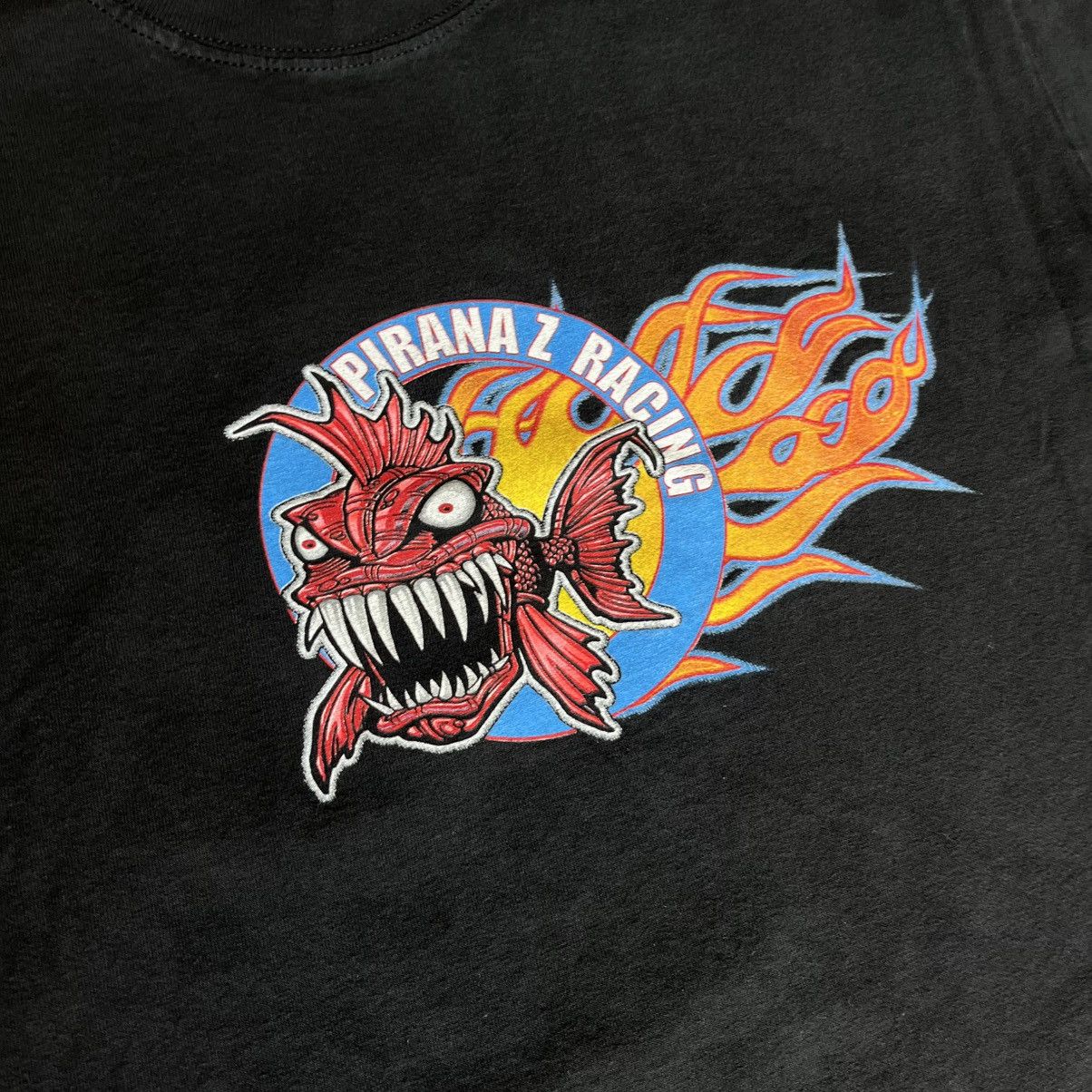 Vintage Vintage 2000s Piranaz Racing For My Next Trick Graphic Tee Size US L / EU 52-54 / 3 - 5 Thumbnail