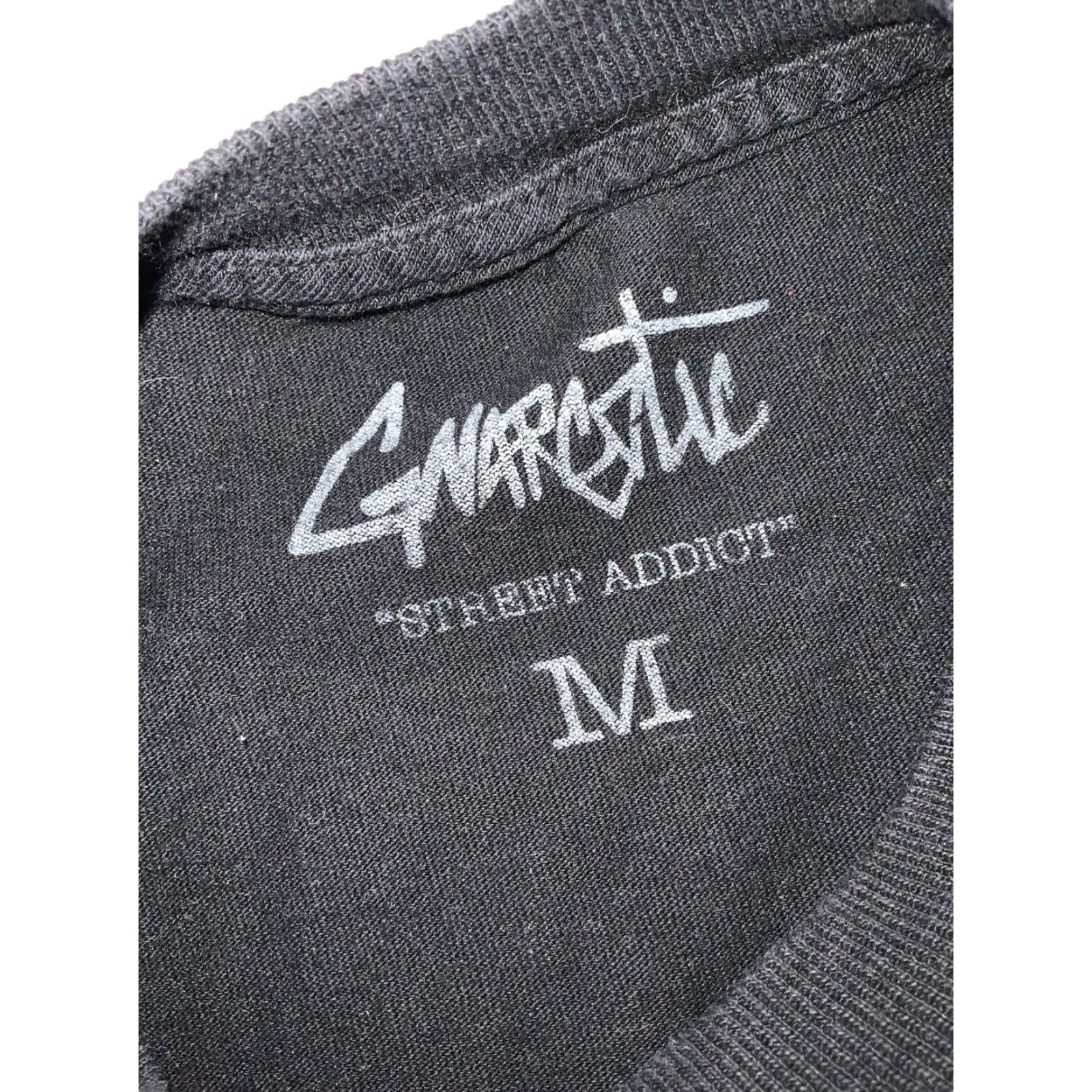 Vintage Gnarcotic Lil Gnar April Fools Free Signature Orginal Skater Black T-shirt M Mens Size US M / EU 48-50 / 2 - 7 Thumbnail