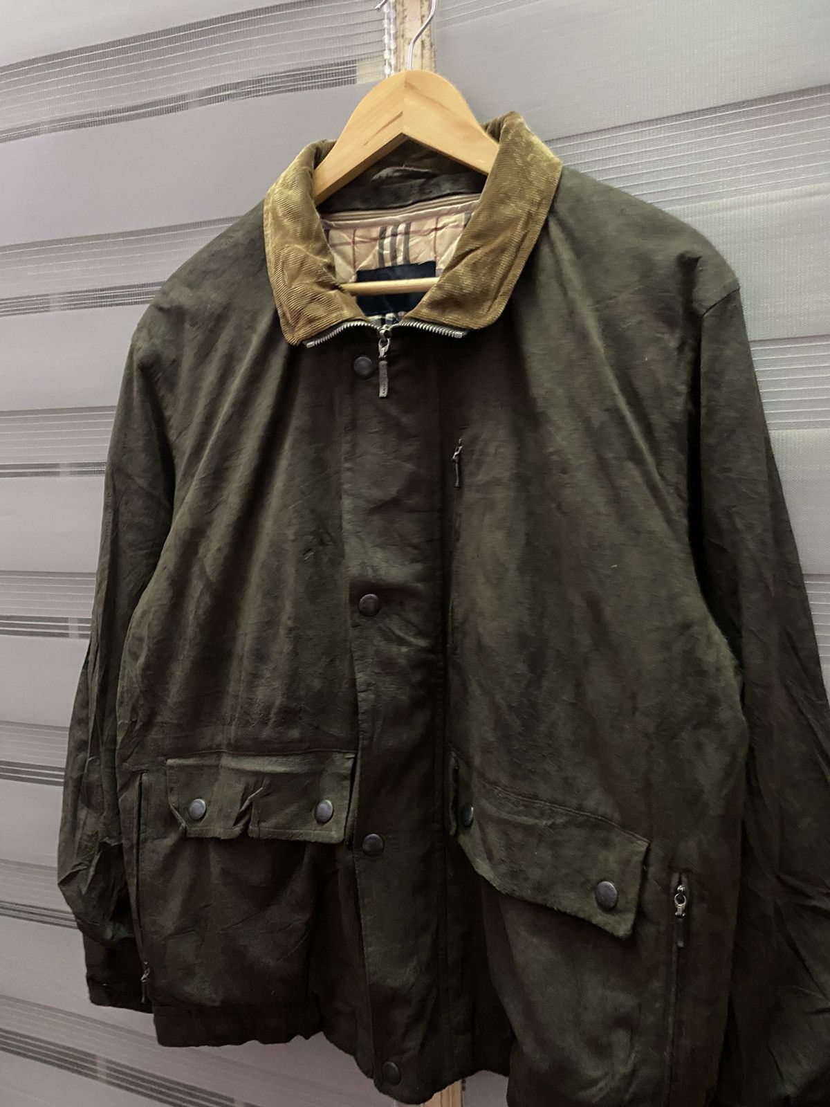 Burberry Vintage 90s Burberrys Novacheck Jacket Size US L / EU 52-54 / 3 - 2 Thumbnail