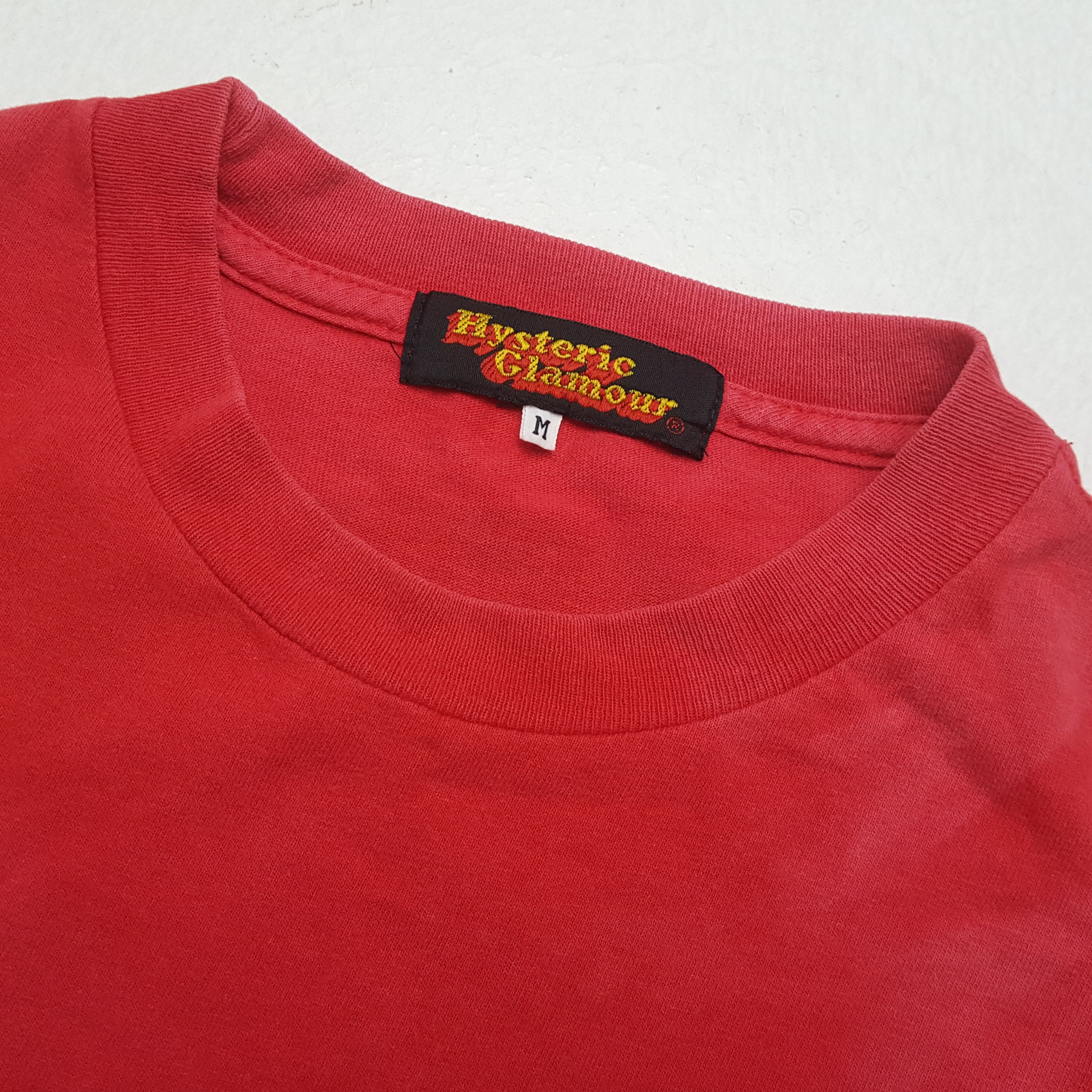 Hysteric Glamour × Japanese Brand × Vintage Vintage HYSTERIC GLAMOUR Japanese Fashion Brand T-Shirts Size US M / EU 48-50 / 2 - 8 Thumbnail