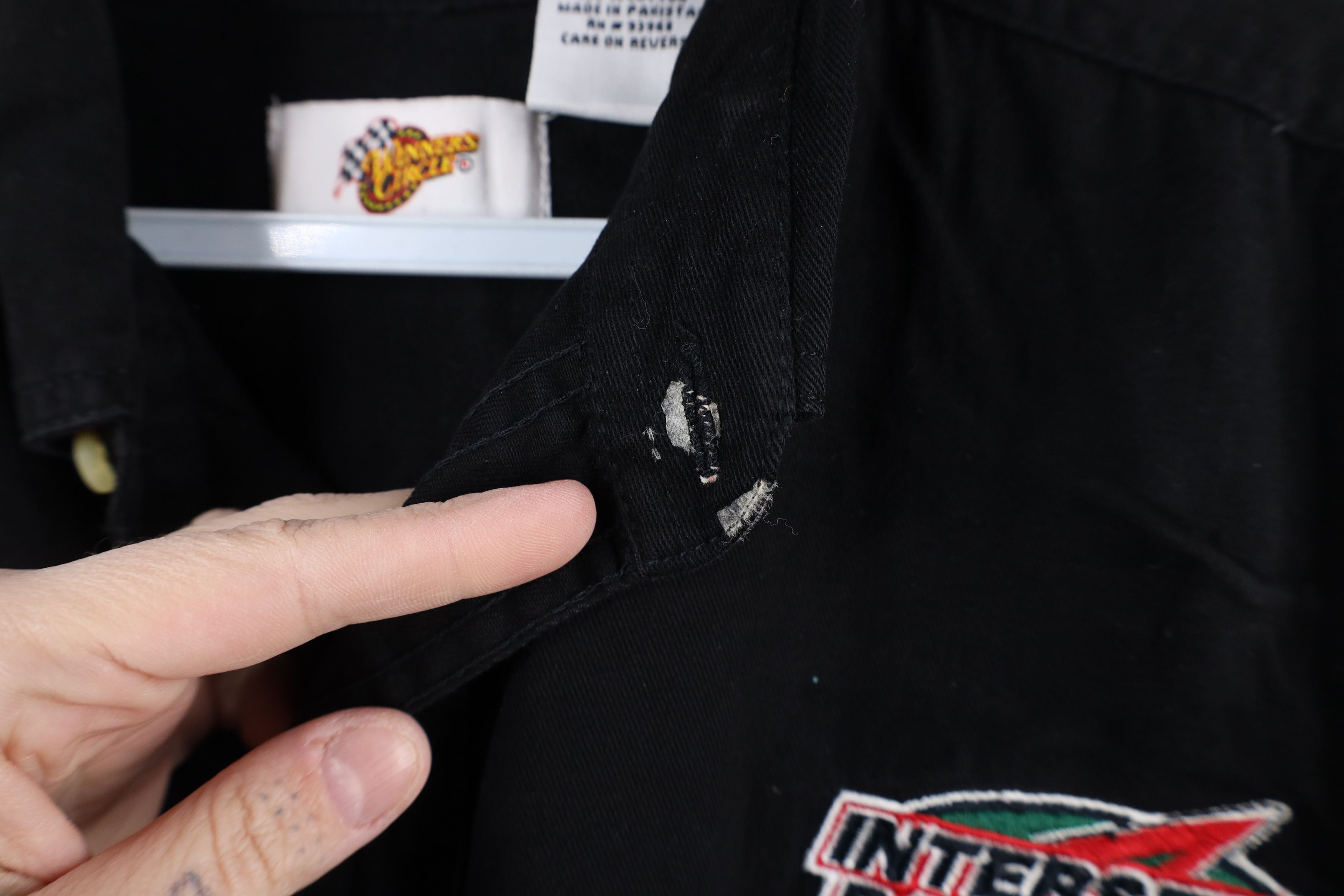 Vintage Vintage 90s NASCAR Batteries Bobby Labonte Button Shirt Size US L / EU 52-54 / 3 - 7 Thumbnail