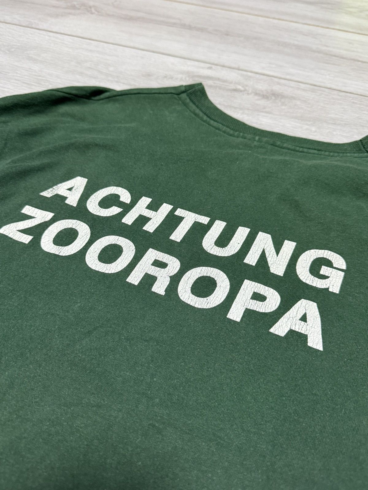 Vintage U2 zooropa Achtung vintage Screen Stars tee shirt Size US XL / EU 56 / 4 - 11 Thumbnail