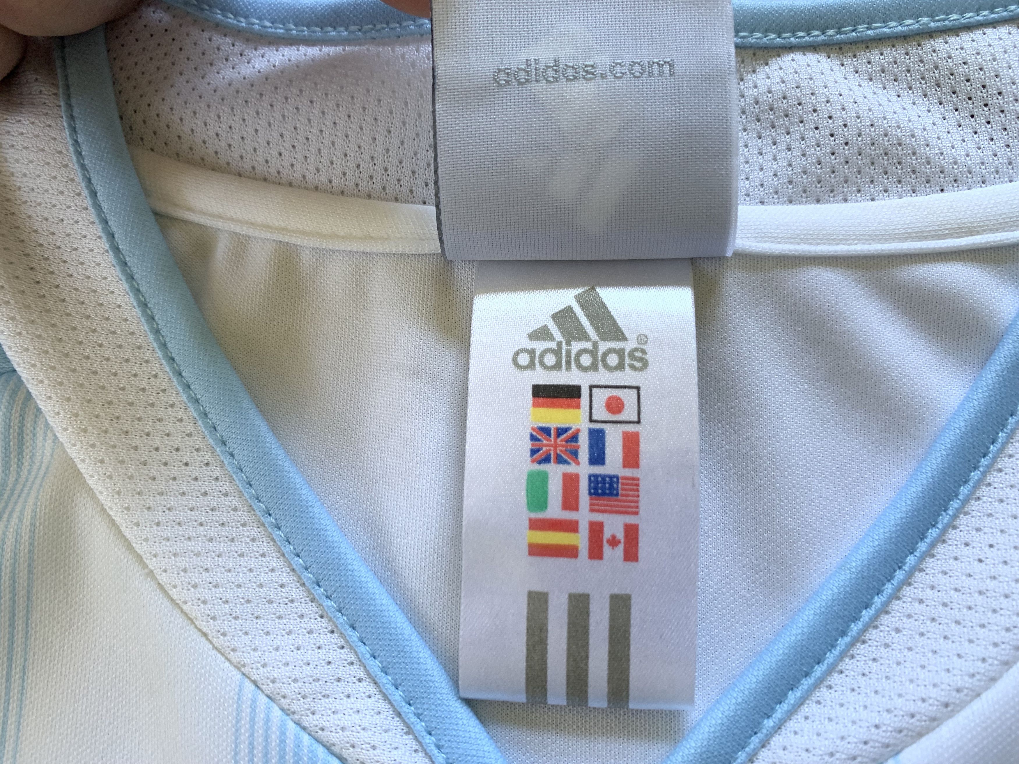 Adidas Vintage Adidas Argentina Football Jersey 2004/05 Size US M / EU 48-50 / 2 - 8 Thumbnail