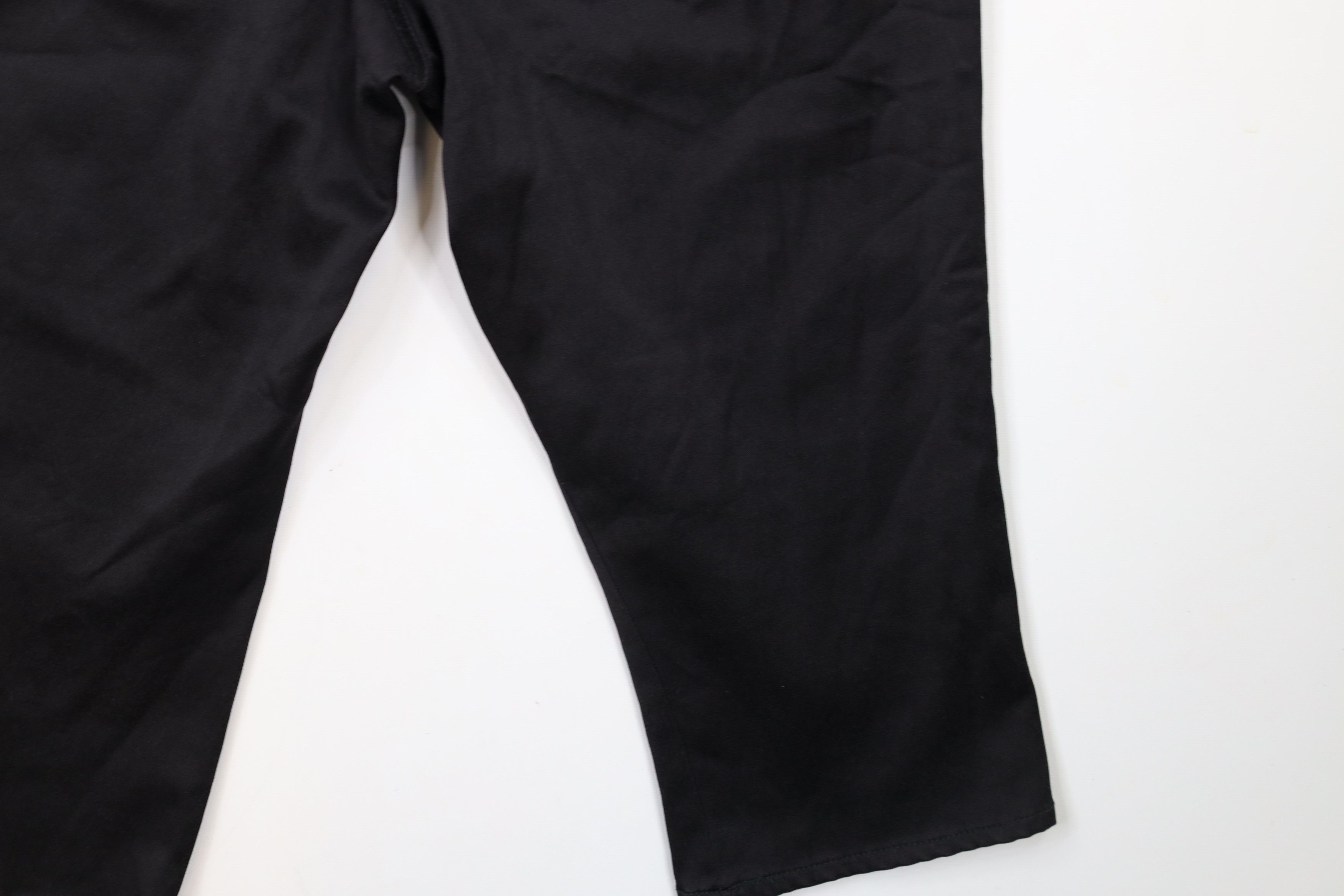 Vintage Vintage 90s Tripp NYC Skull Goth Capris Shorts Black Size 34" / US 12 / IT 48 - 11 Thumbnail