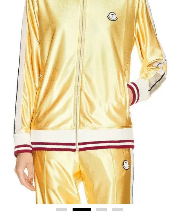 Moncler × Palm Angels Moncler x Palm Angels | Women | Track Pants | Gold - Gold / Size 26" / US 2 / IT 38 - 4 Thumbnail