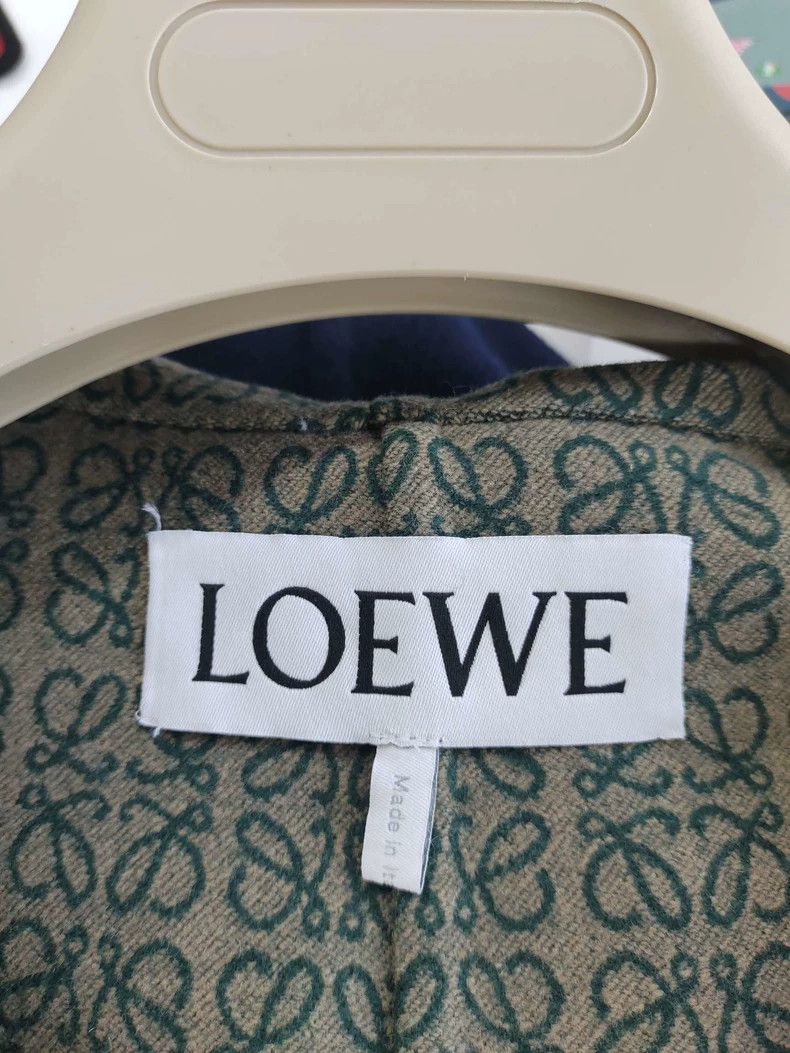 Loewe LOEWE A woolen coat Size XXS / US 00 / IT 34 - 3 Thumbnail