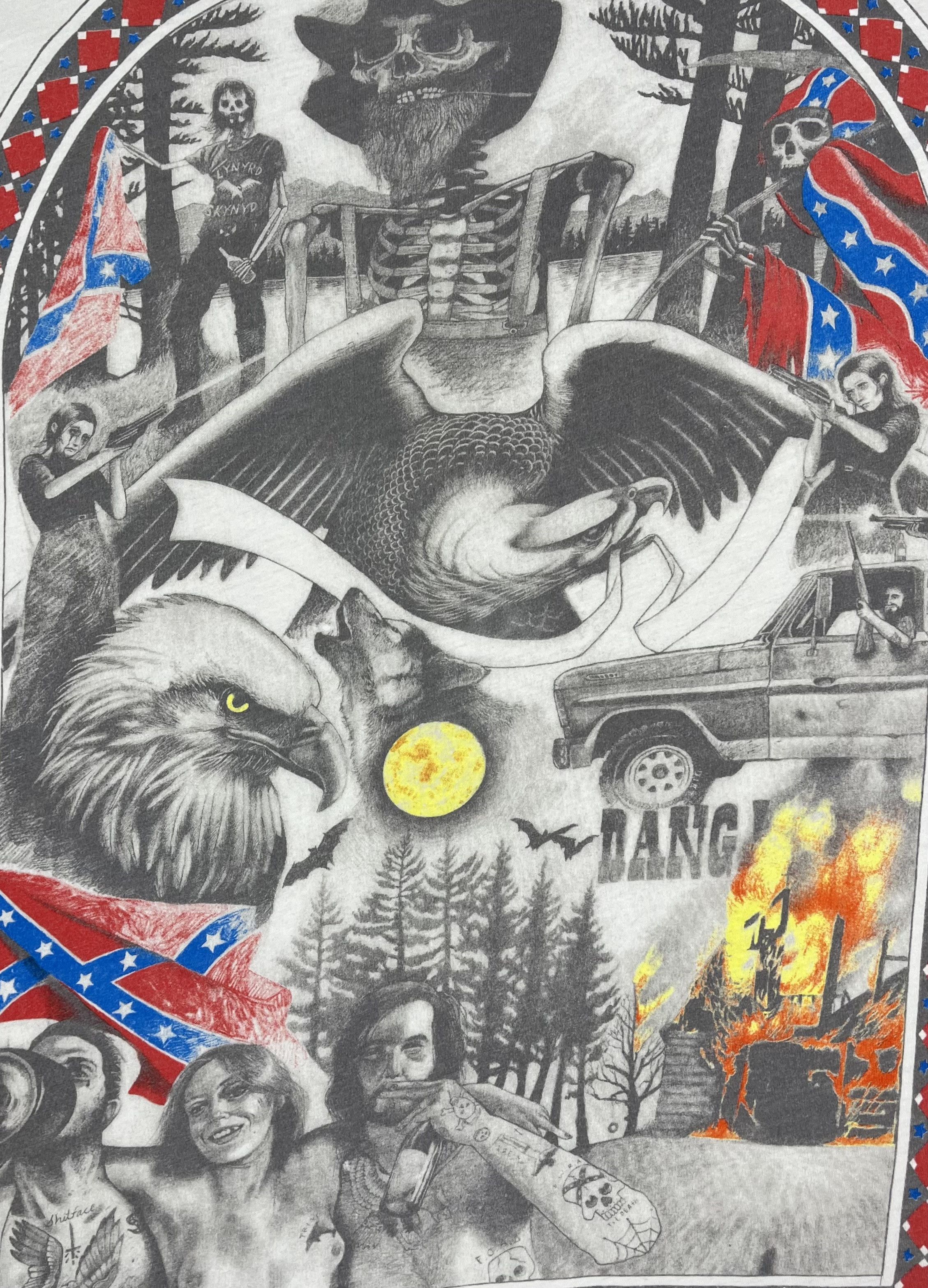 Allsaints AllSaints Spitalfields Appalacia Crazy Art T Shirt Size US S / EU 44-46 / 1 - 9 Thumbnail
