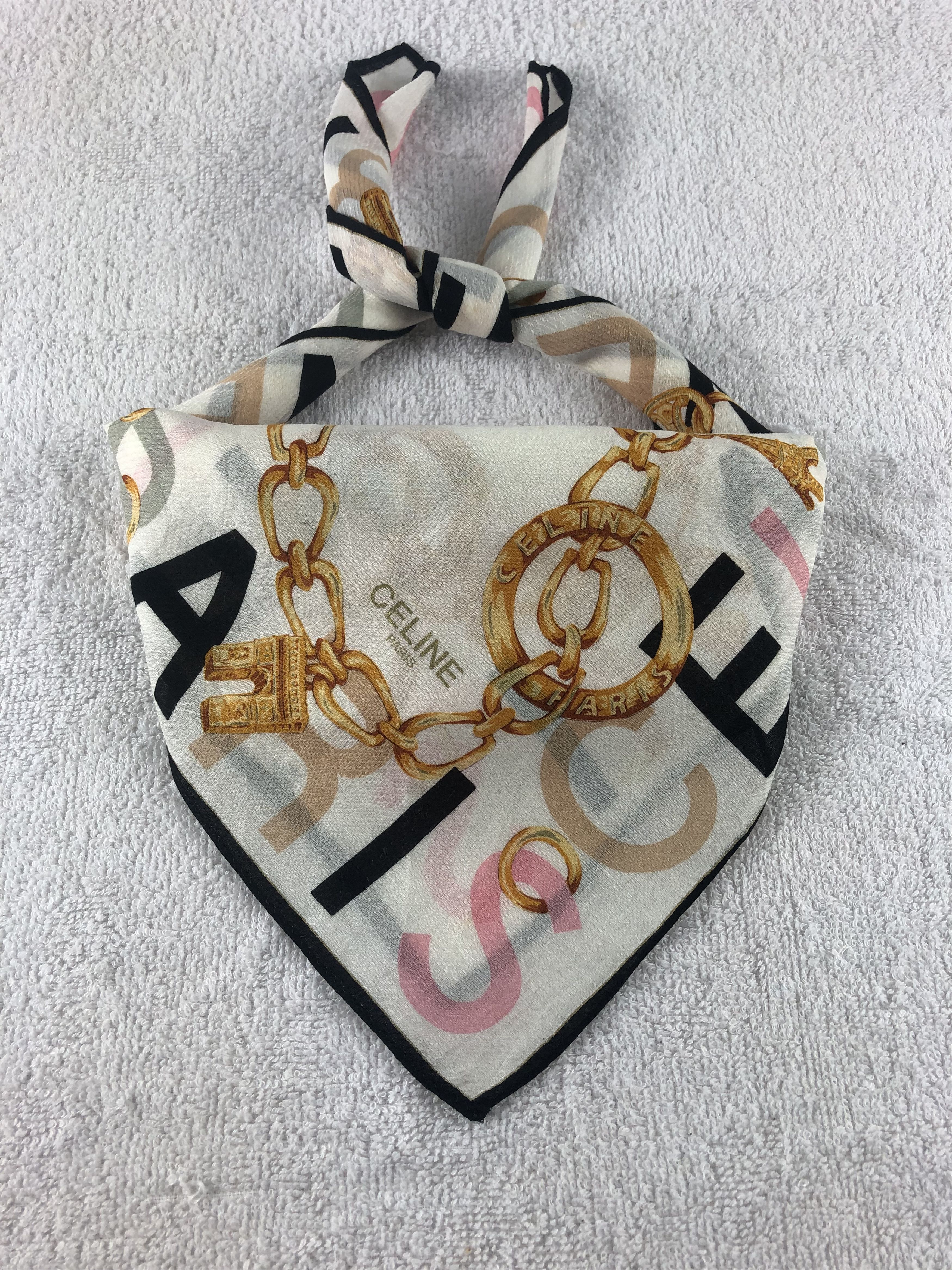 Celine Celine Handkerchief / Bandana / Neckerchief Size ONE SIZE - 2 Thumbnail