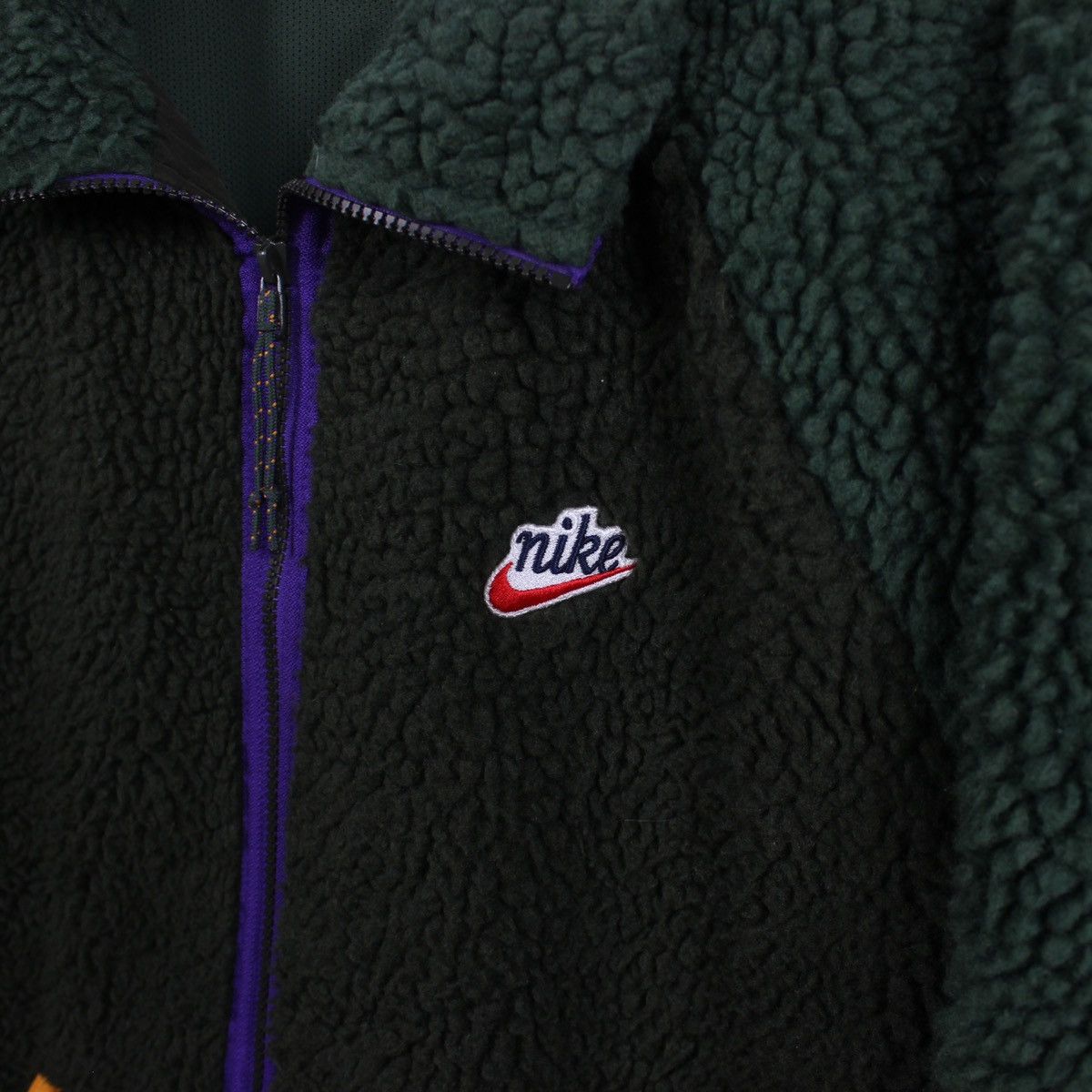 Nike Nike Sherpa Fleece Jacket Full-Zip Size US L / EU 52-54 / 3 - 4 Thumbnail