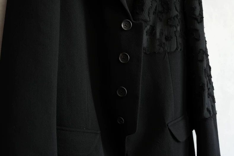 Yohji Yamamoto Yohji Yamamoto 22 AW Black Leopard Show Jacket 2503-Nextar Size US M / EU 48-50 / 2 - 5 Thumbnail