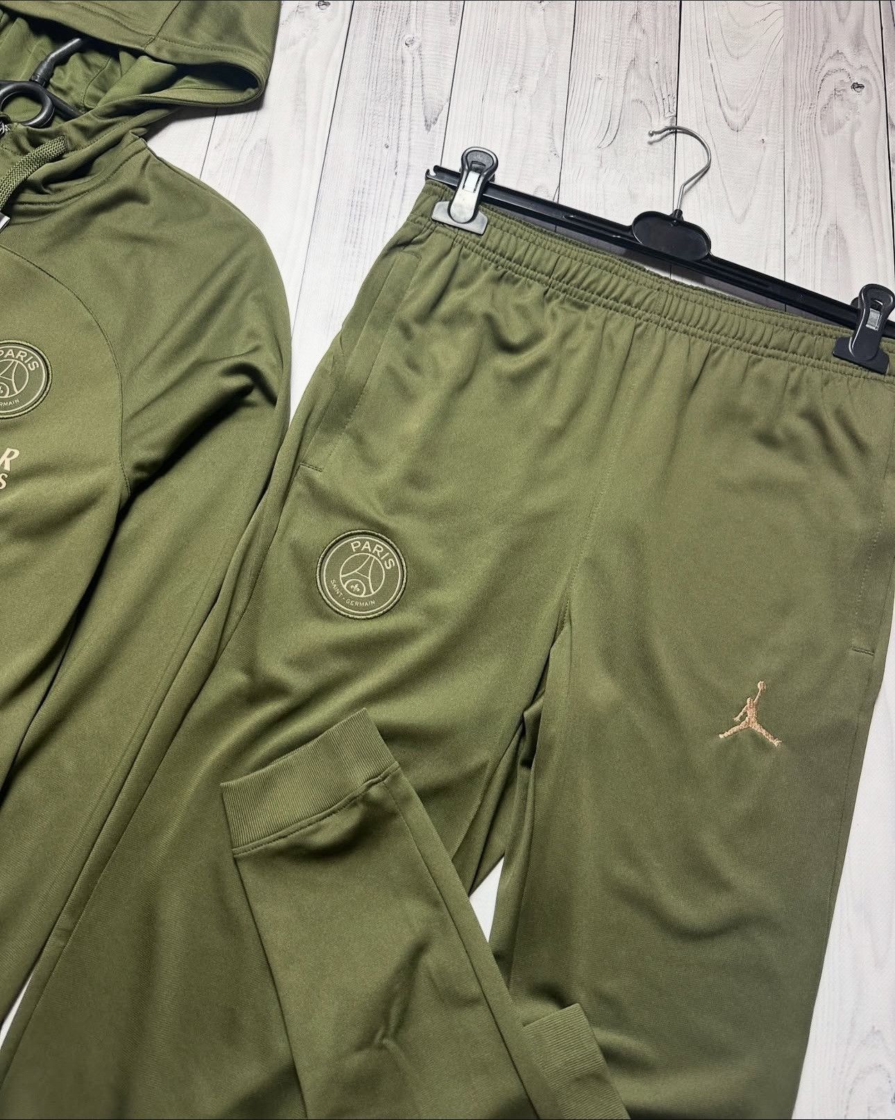 Nike Vintage PSG Jordan track suit size : S,M khaki rare Size US S / EU 44-46 / 1 - 3 Thumbnail