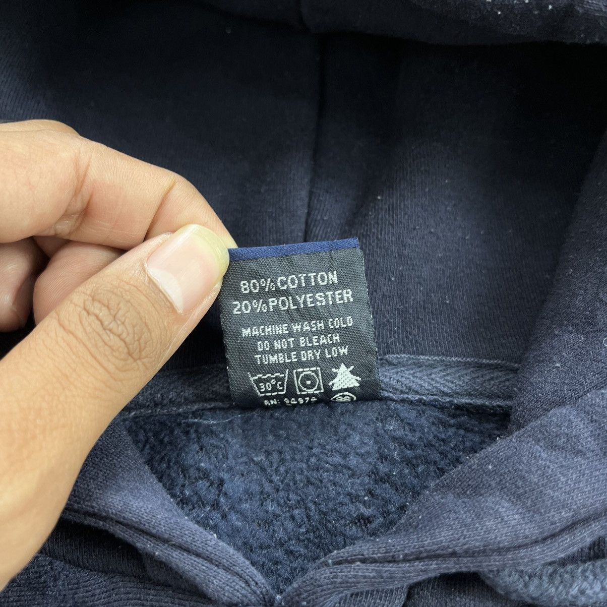 Stussy 1990s Vintage Stussy Headphone Logo S Embrodiery Navy Hoodie Size US L / EU 52-54 / 3 - 7 Thumbnail