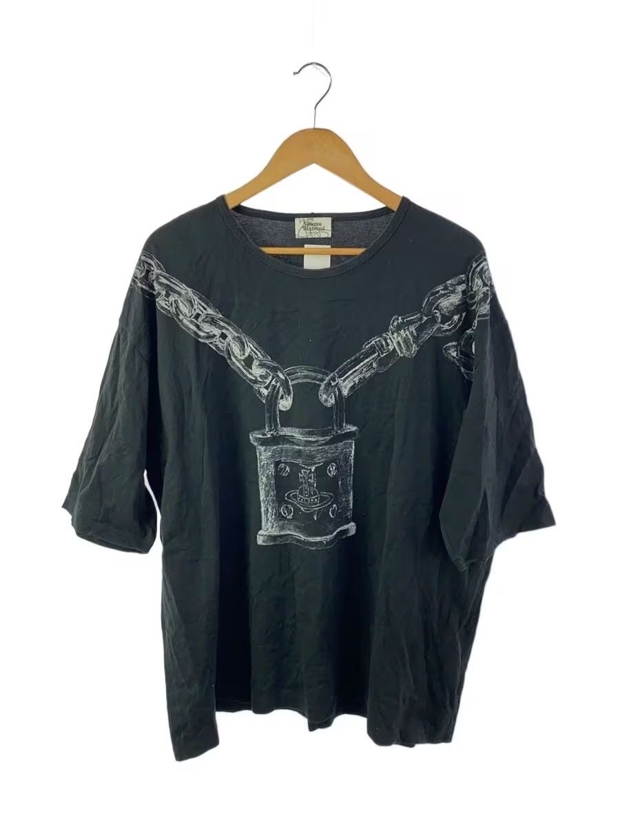 Vivienne Westwood Padlock Chain Necklace Oversized Tee Size US L / EU 52-54 / 3 - 1 Thumbnail