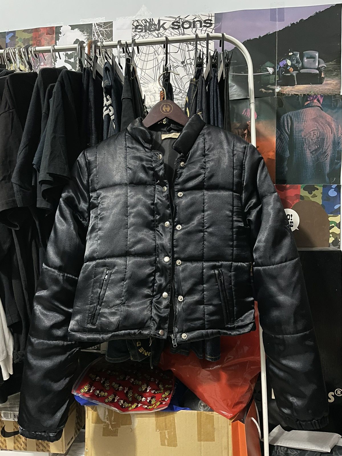 If Six Was Nine × Japanese Brand × Le Grande Bleu (L.G.B.) Yoko ita Puffer (Rick Owens Vibe) Size US M / EU 48-50 / 2 - 1 Thumbnail