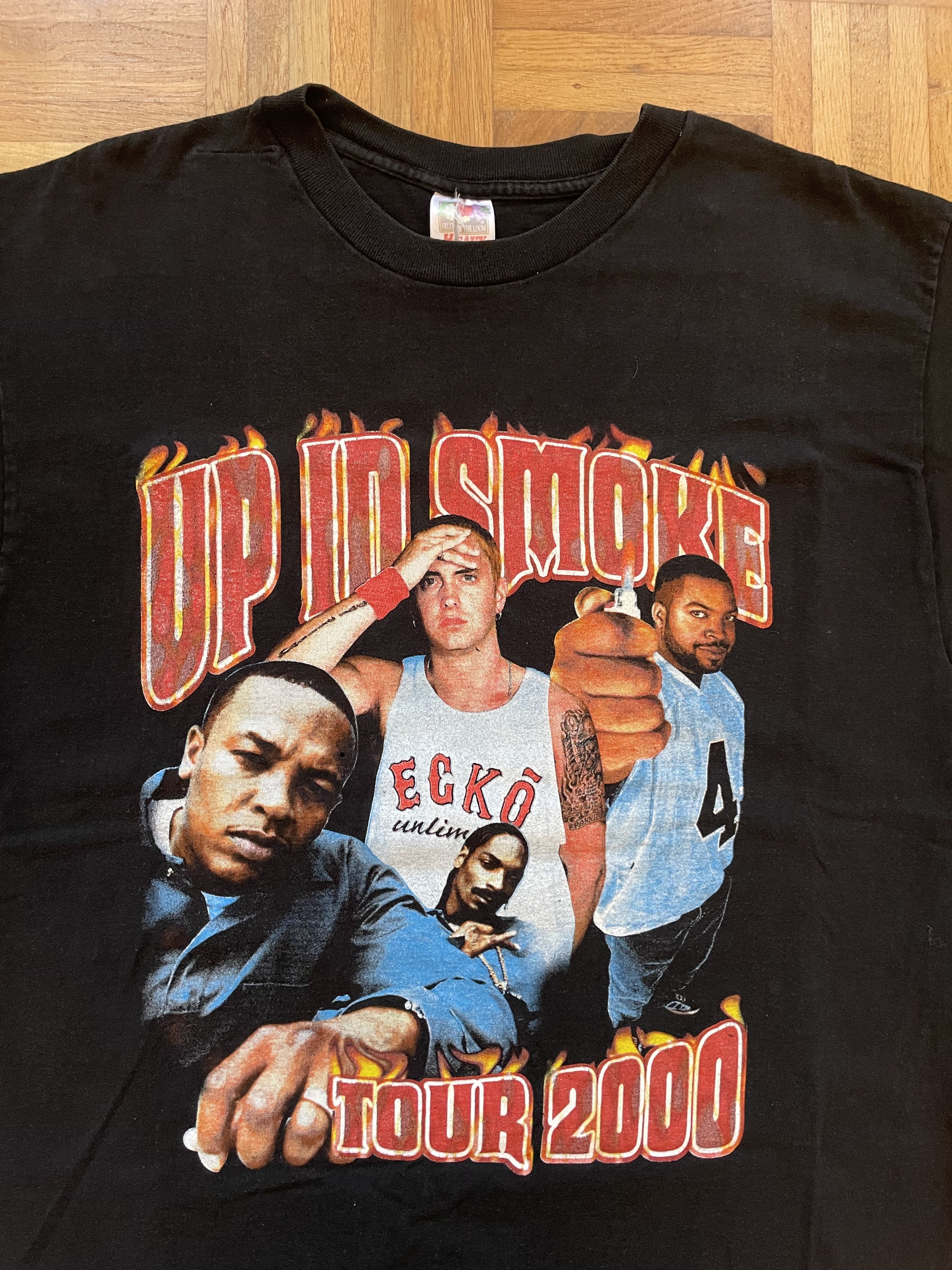 Band Tees × Rap Tees Up In Smoke Tour Shirt Size US XL / EU 56 / 4 - 2 Thumbnail