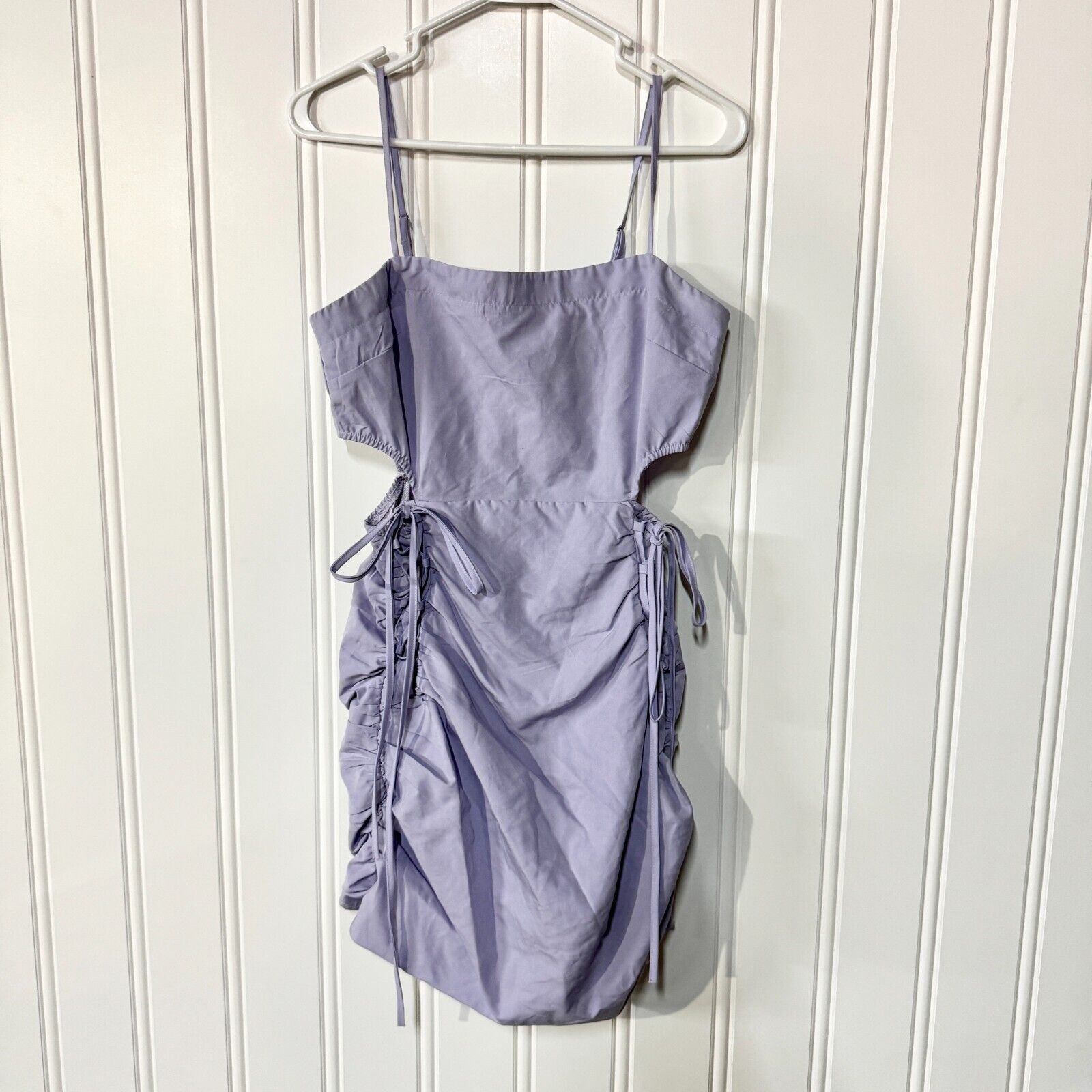 Other PRETTYLITTLETHING Dress 4 Crutched Ruffled Cutout Mini Strap Size S / US 4 / IT 40 - 1 Thumbnail