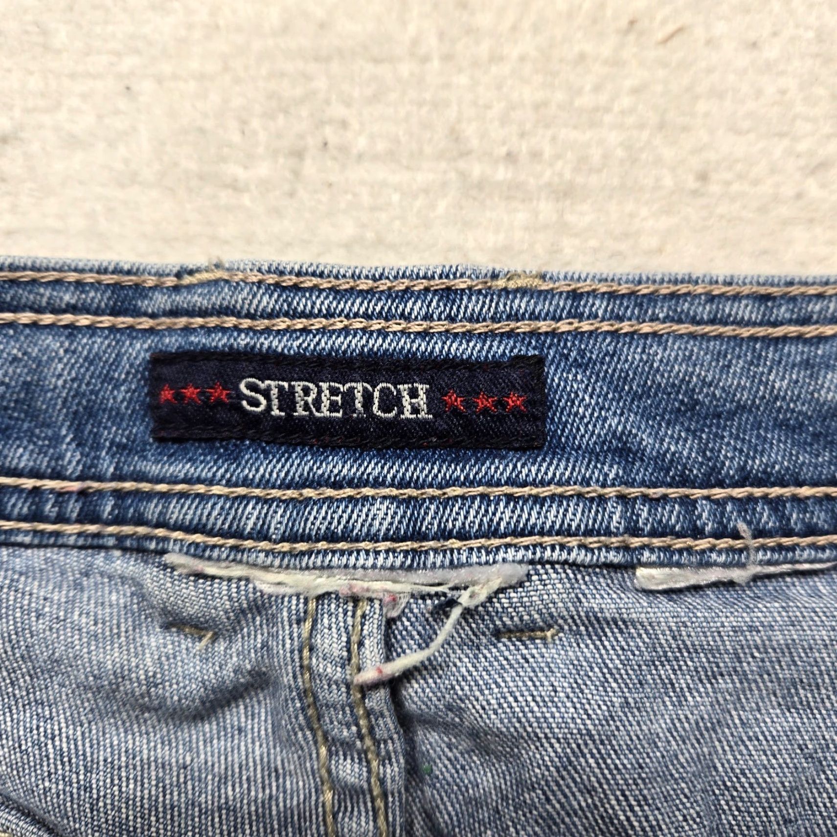 Bill Blass VINTAGE Bill Blass Jeans Women Size 12 Blue Stretch Straight Adult Womens Jeans Jeans Blue Stretch Size 12 Womens 90s Size 34" / US 12 / IT 48 - 3 Thumbnail