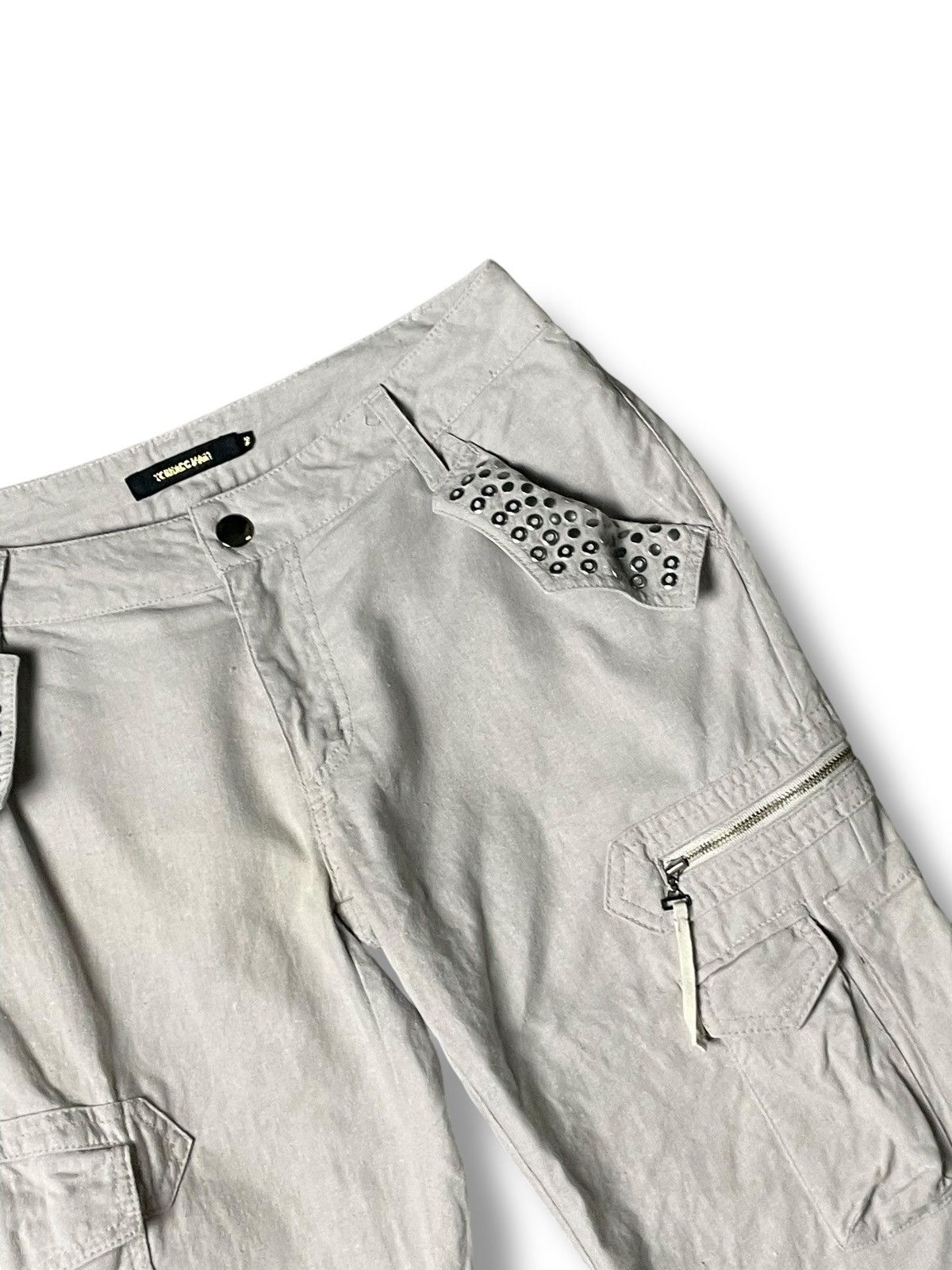 Japanese Brand × Tornado Mart × Vintage TORNADO MART Linen Cargo Pants (91) Size US 29 - 5 Thumbnail
