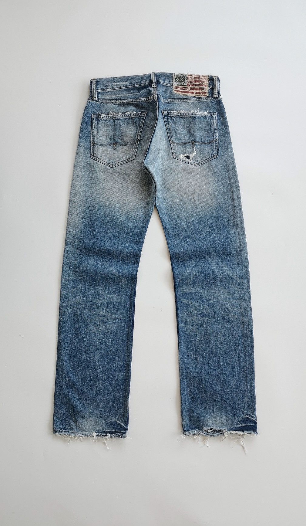 Ralph Lauren Ralph Lauren Mercer Slim Straight Distressed Jeans Size US 30 / EU 46 - 7 Thumbnail