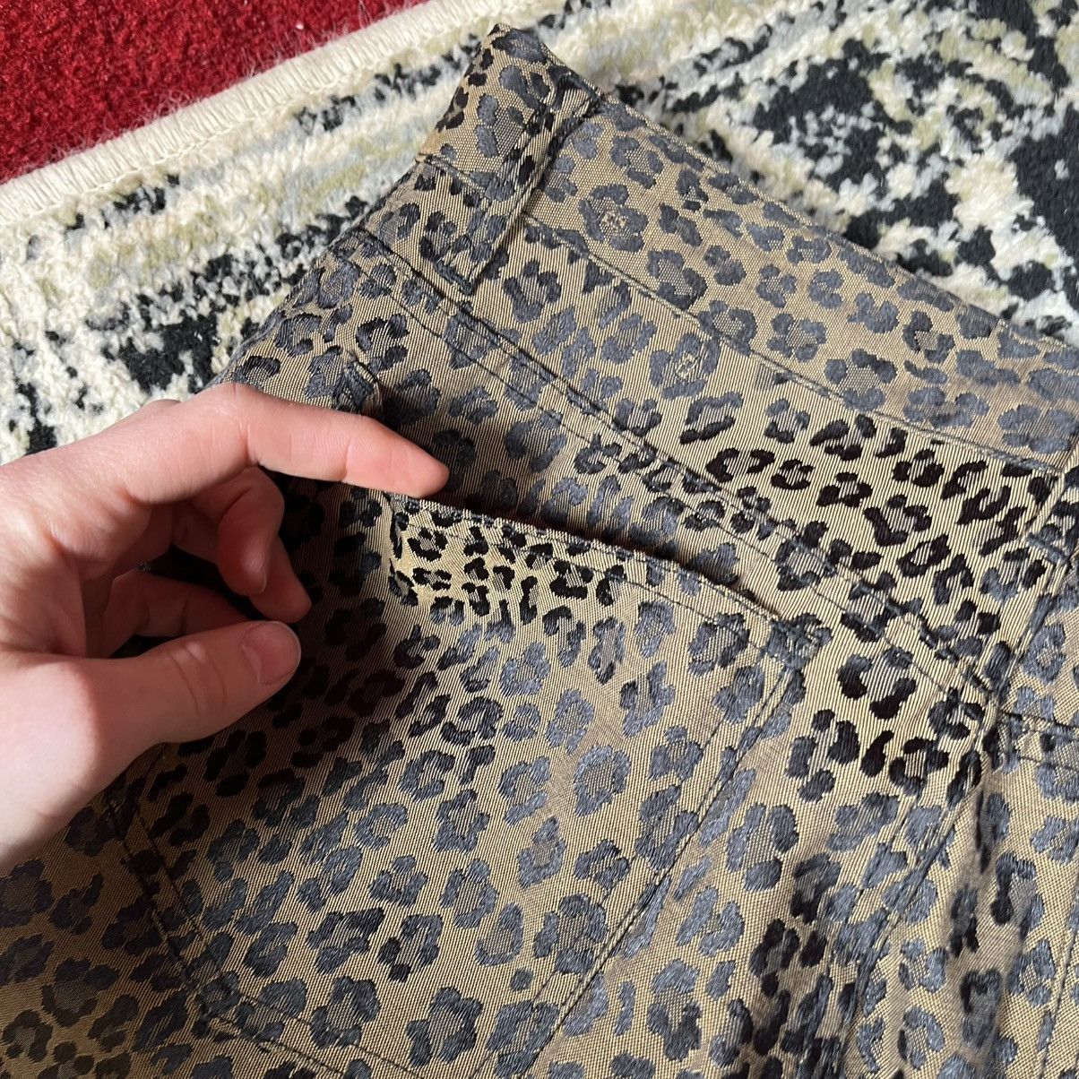 Fendi Vintage Monogram Y2K Luxury Fendi Jeans Leopard Print Pants Size 31" - 9 Thumbnail