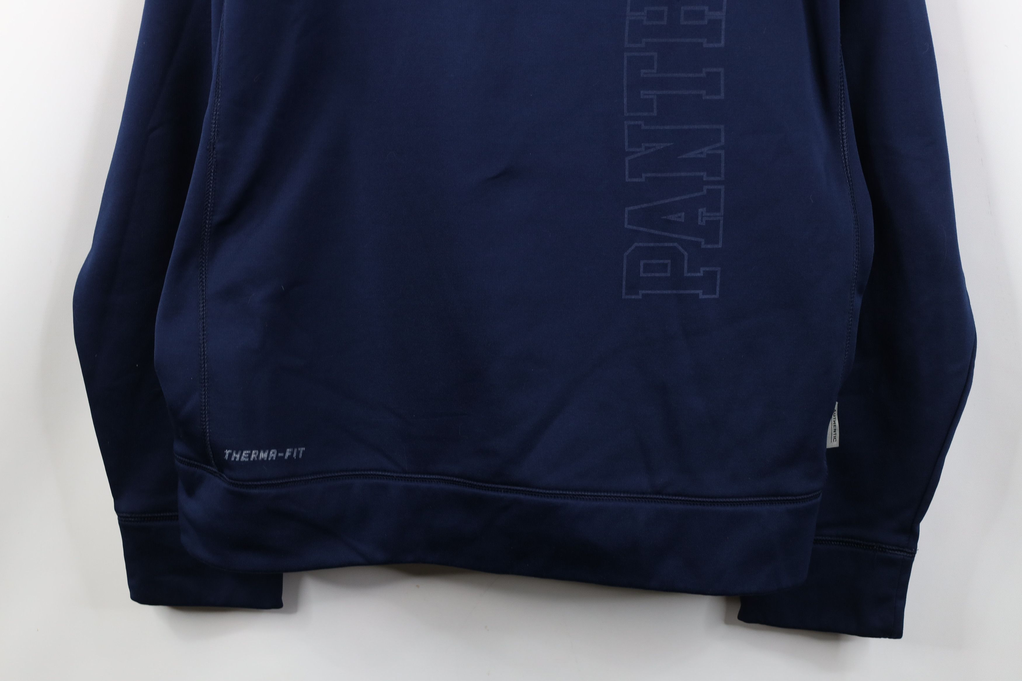 Nike Nike Therma Fit University of Pittsburgh Football Sweatshirt Size US L / EU 52-54 / 3 - 3 Thumbnail