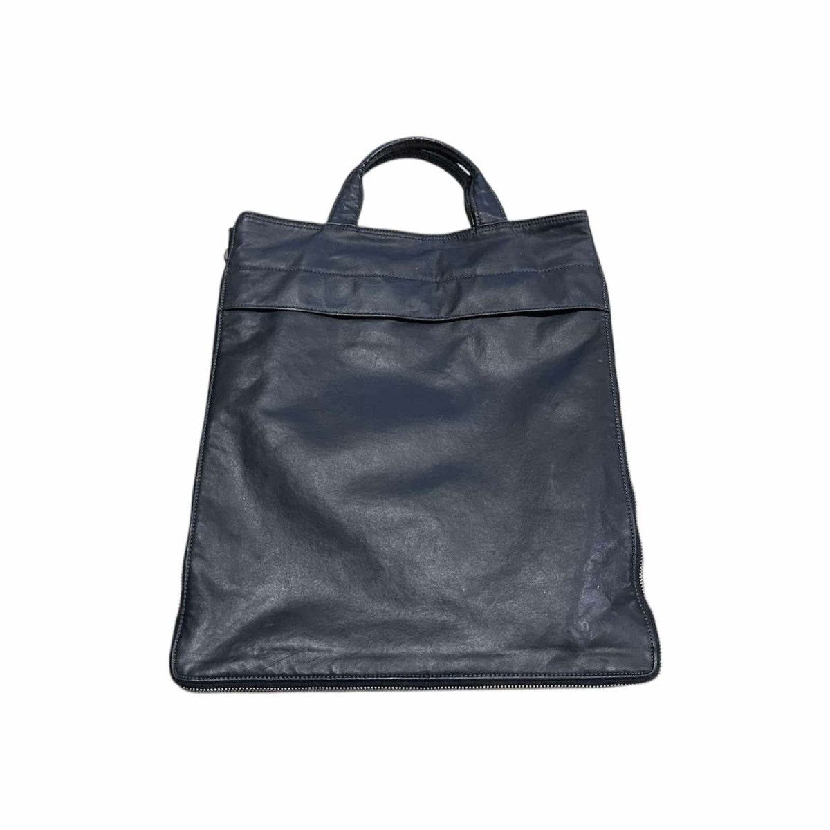 Gaultier Homme Objet × Jean Paul Gaultier 🔥Vintage Jean Paul Gautier Leather Tote Bag Zip JPG Bag Size ONE SIZE - 11 Thumbnail