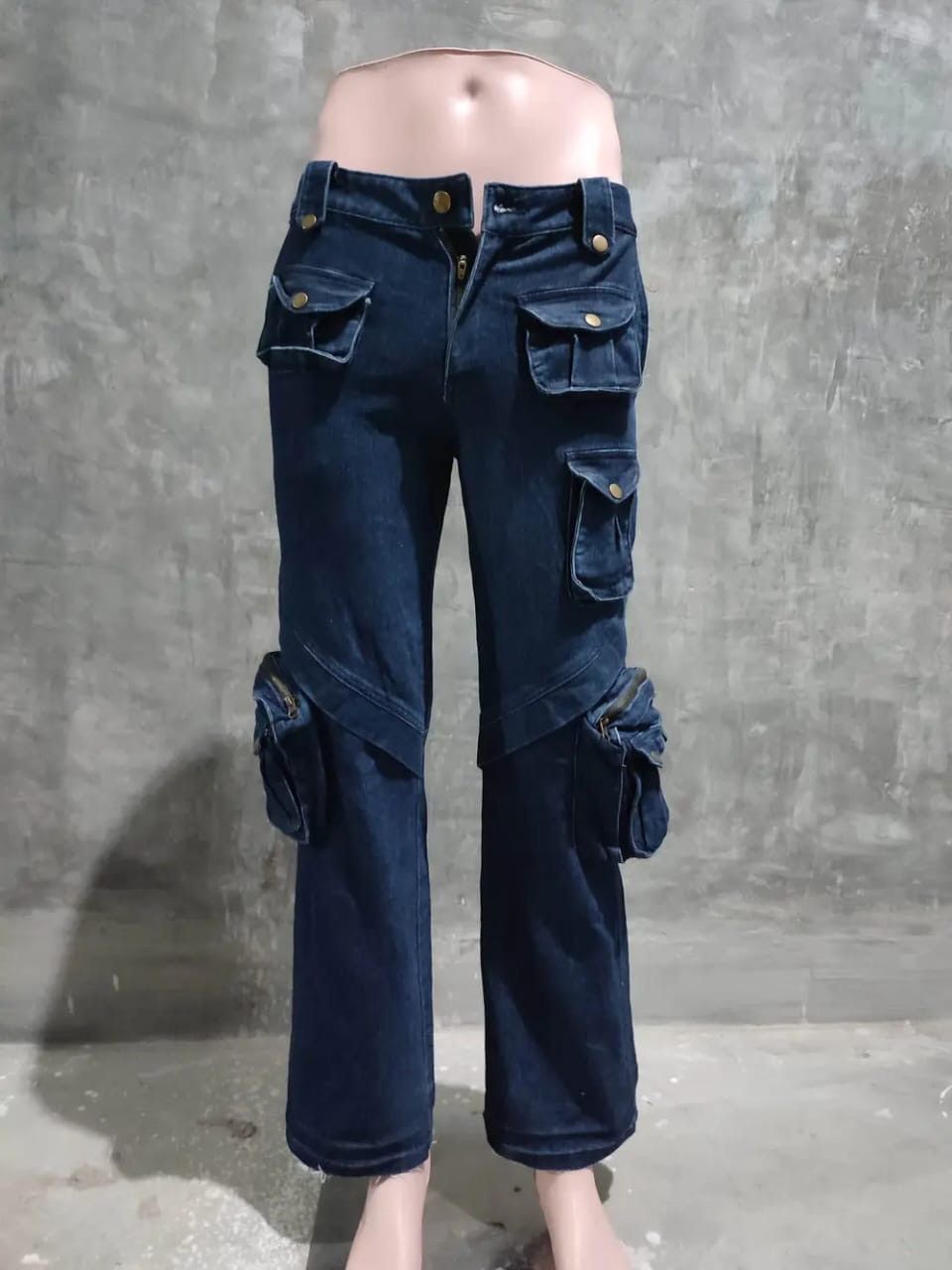 Japanese Brand Dalin Multipocket 3D Pocket Cargo Pants release hem Size 30" / US 8 / IT 44 - 12 Thumbnail