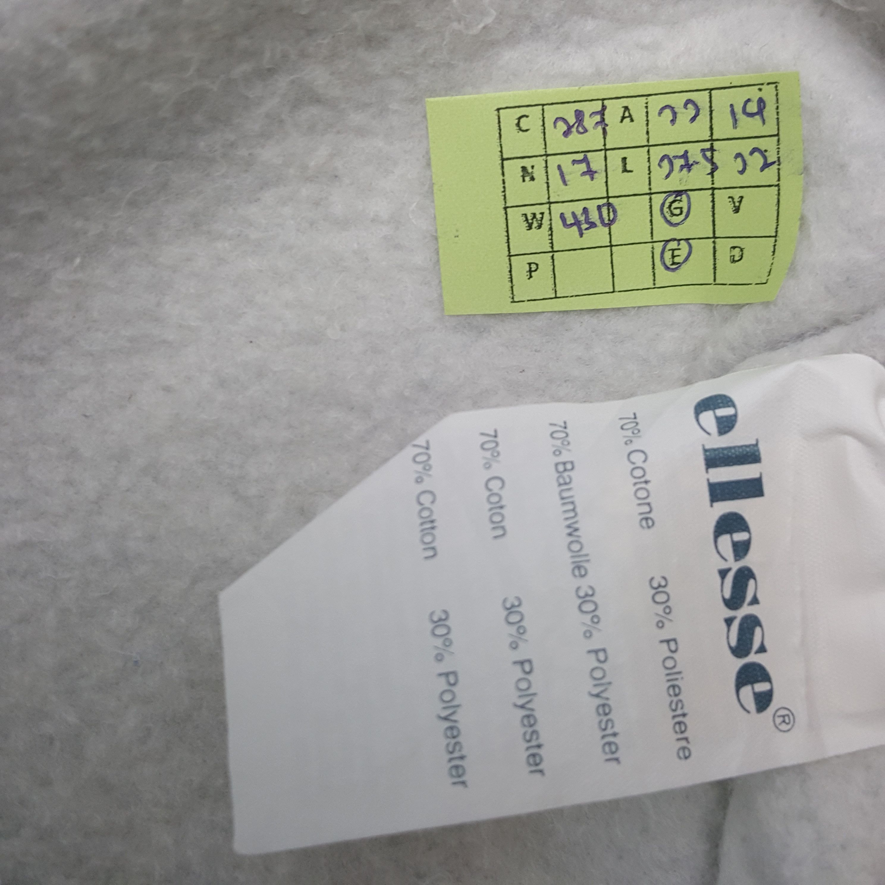 Ellesse × Vintage Vintage Ellesse Italian Brand Sweatshirt C287N17 Size US M / EU 48-50 / 2 - 7 Thumbnail