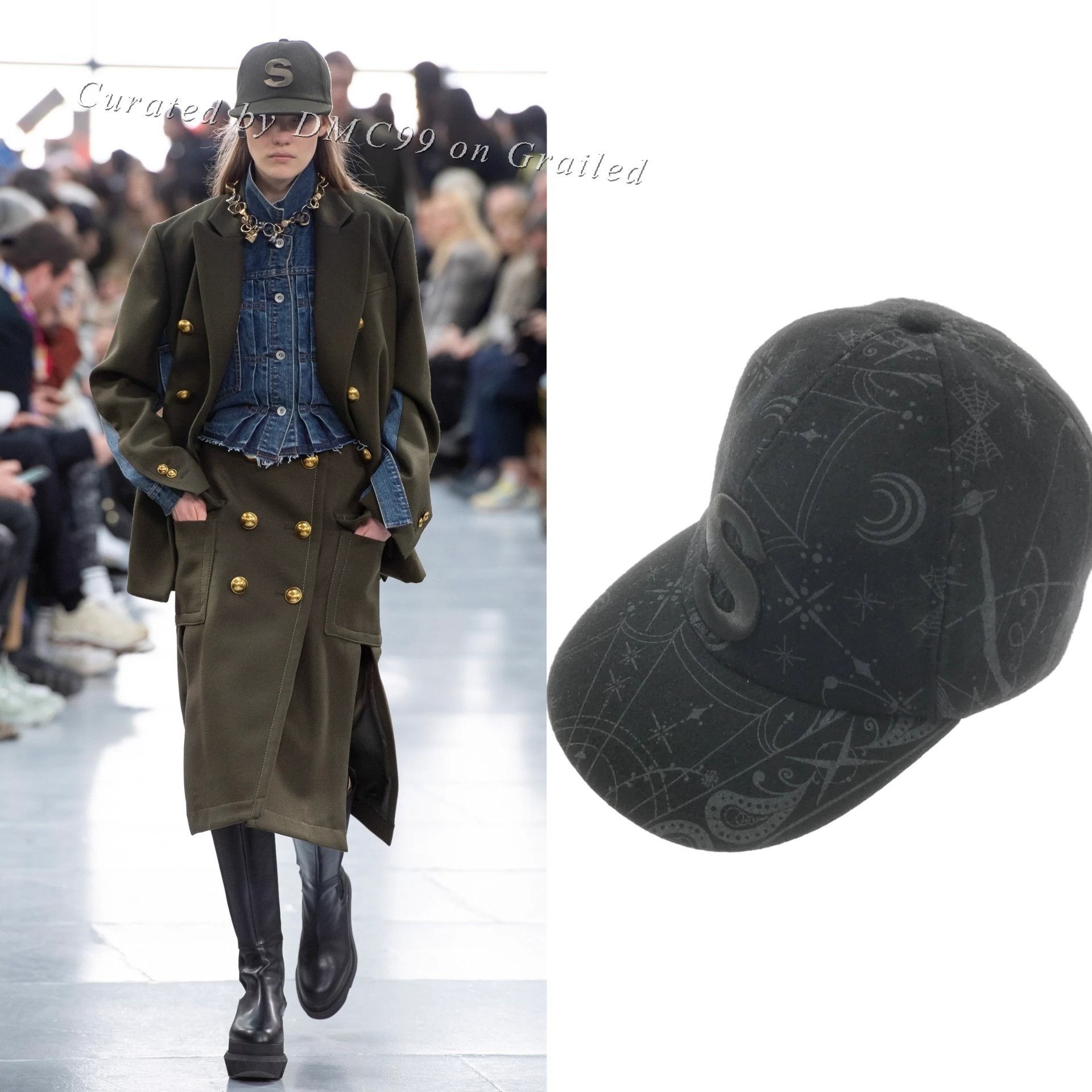帽子 sacai x KAWS Mountain Metro Hat Sacai KAWS x Sacai Mountain Metro Hat | Grailed