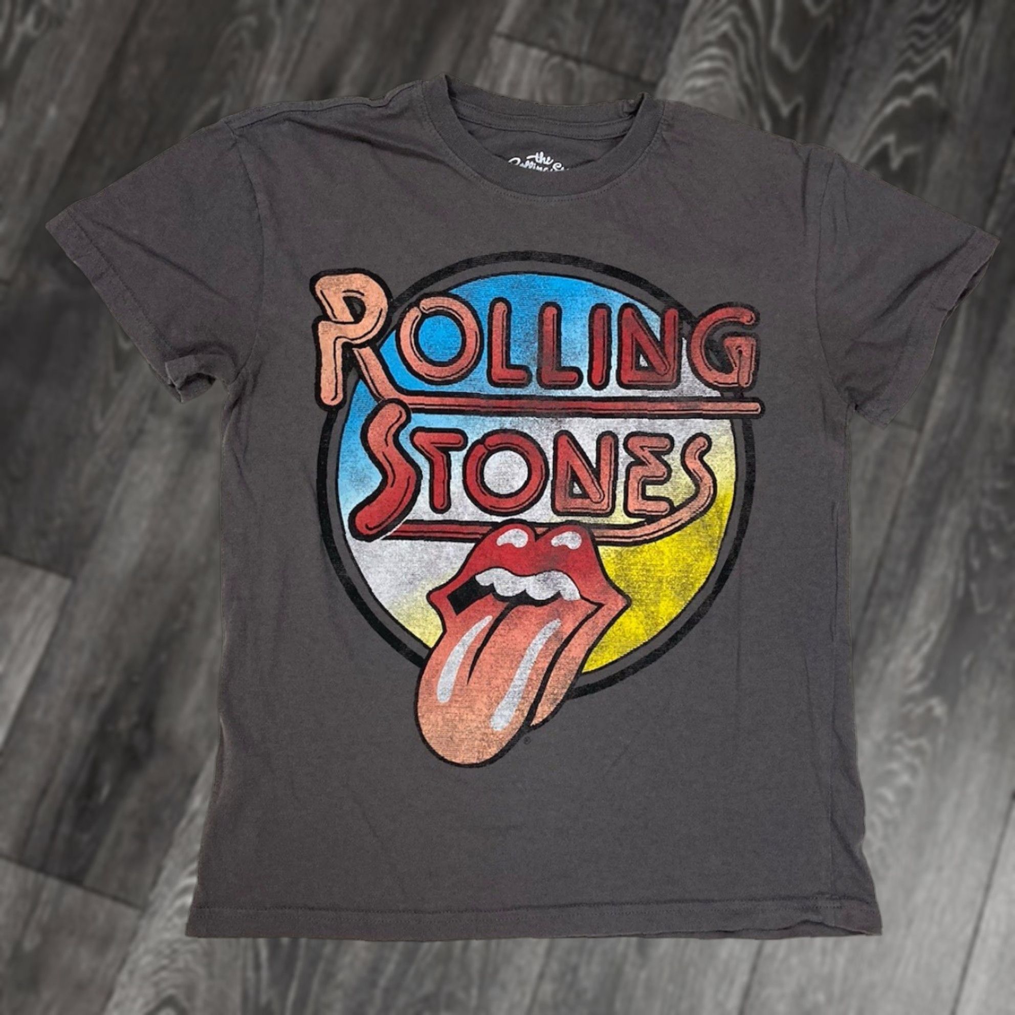 Vintage VINTAGE The Rolling Stones T-Shirt Women XS Gray Short Sleeve Music Size XS / US 0-2 / IT 36-38 - 1 Thumbnail