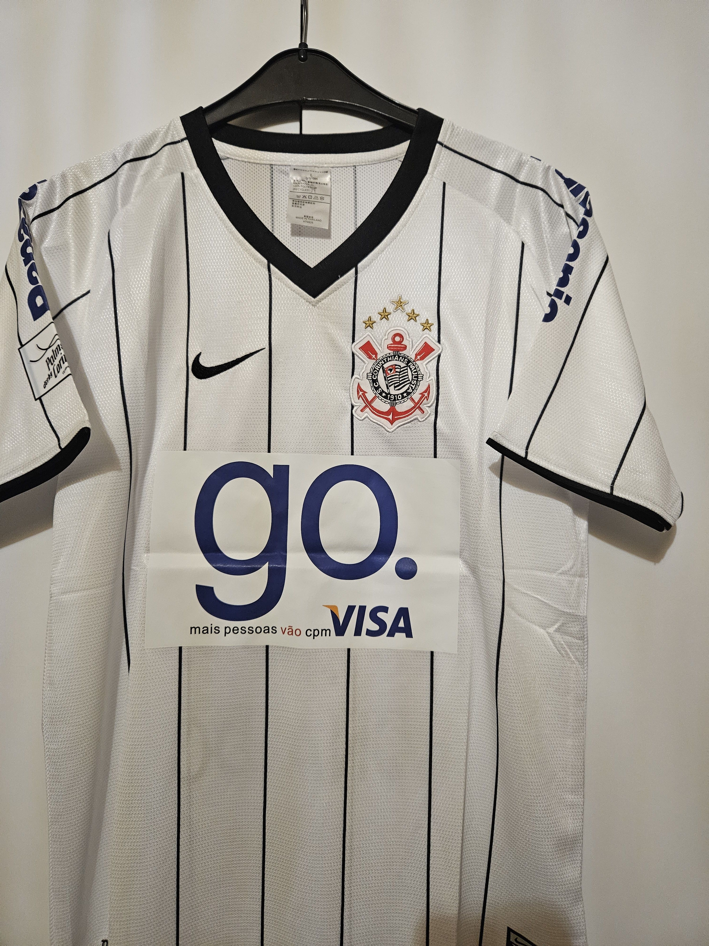 Other Ronaldo 9 Corinthians 2008/09 Vintage Soccer Jersey trikot Size US L / EU 52-54 / 3 - 3 Thumbnail