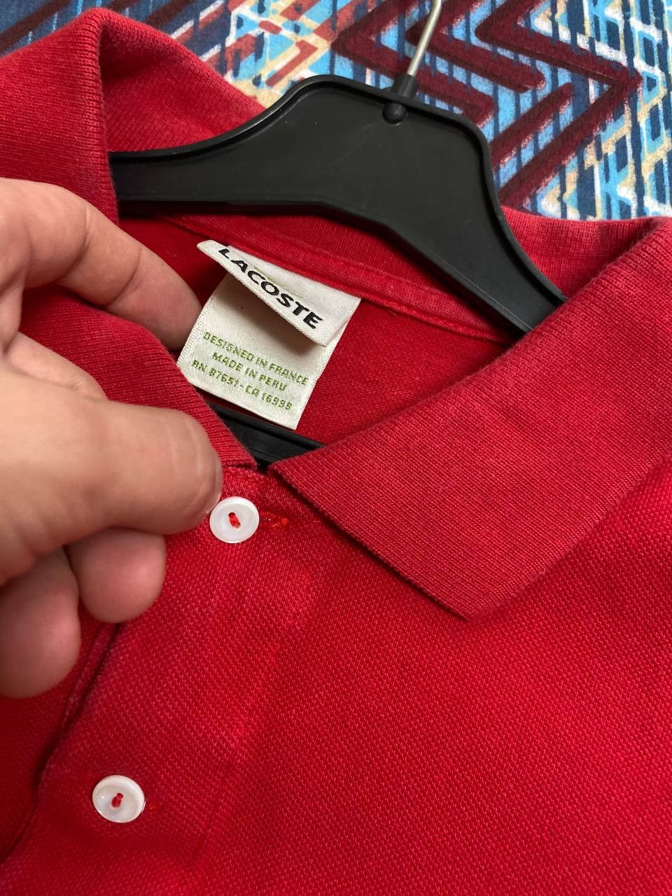 Lacoste Vintage Lacoste Polo Shirt Y2K Tennis Hype Size US L / EU 52-54 / 3 - 5 Thumbnail